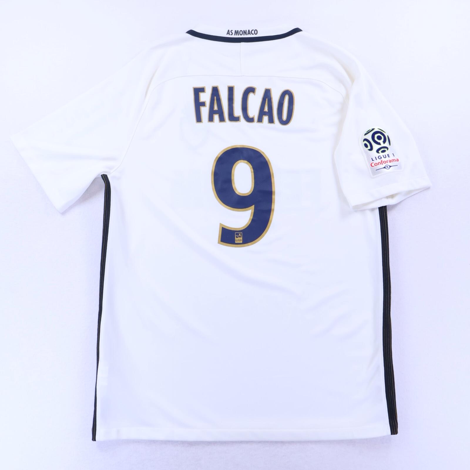 As Monaco Falcao #9 2016/17 Away Shirt - L