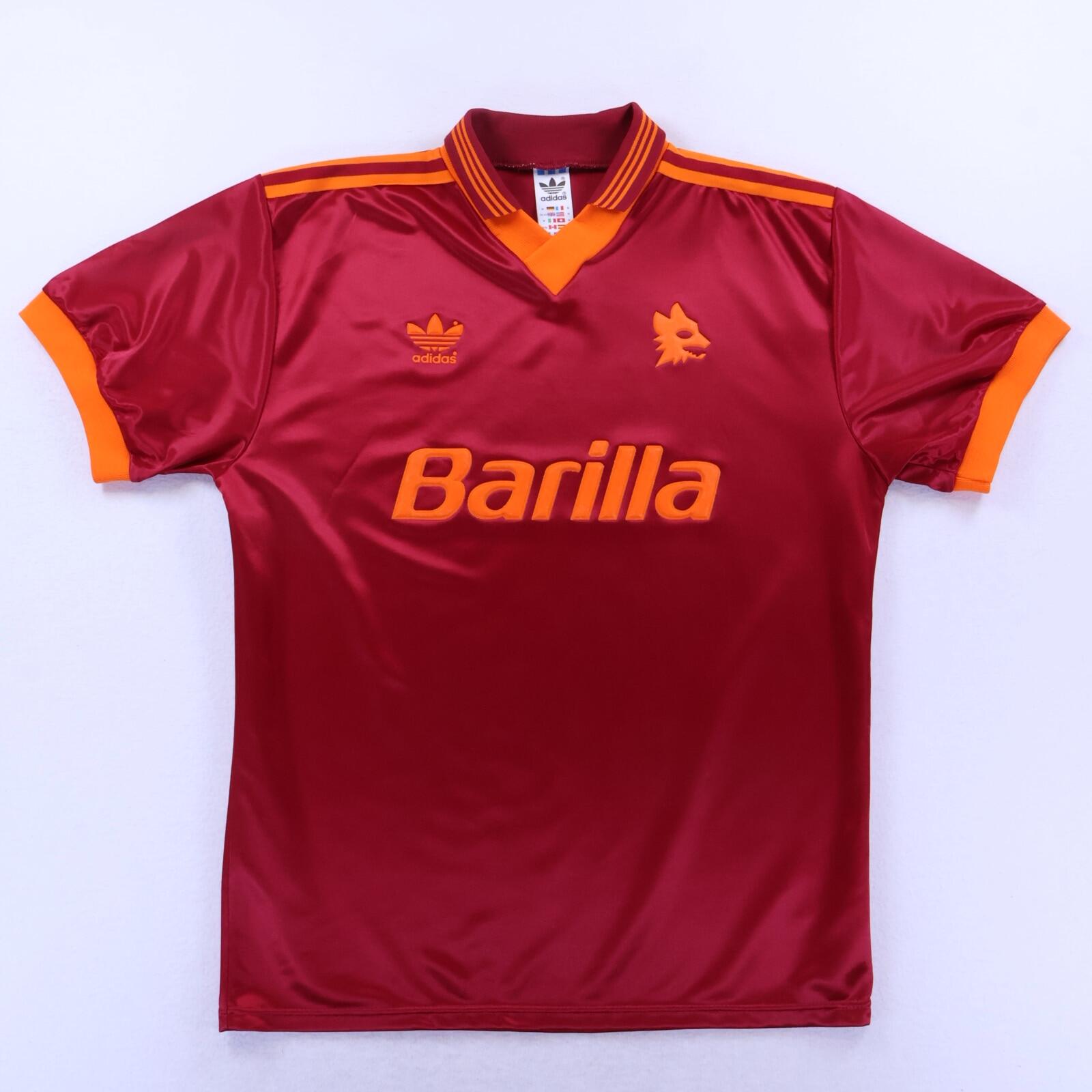 *MINT* As Roma 1992/94 Home Shirt - M