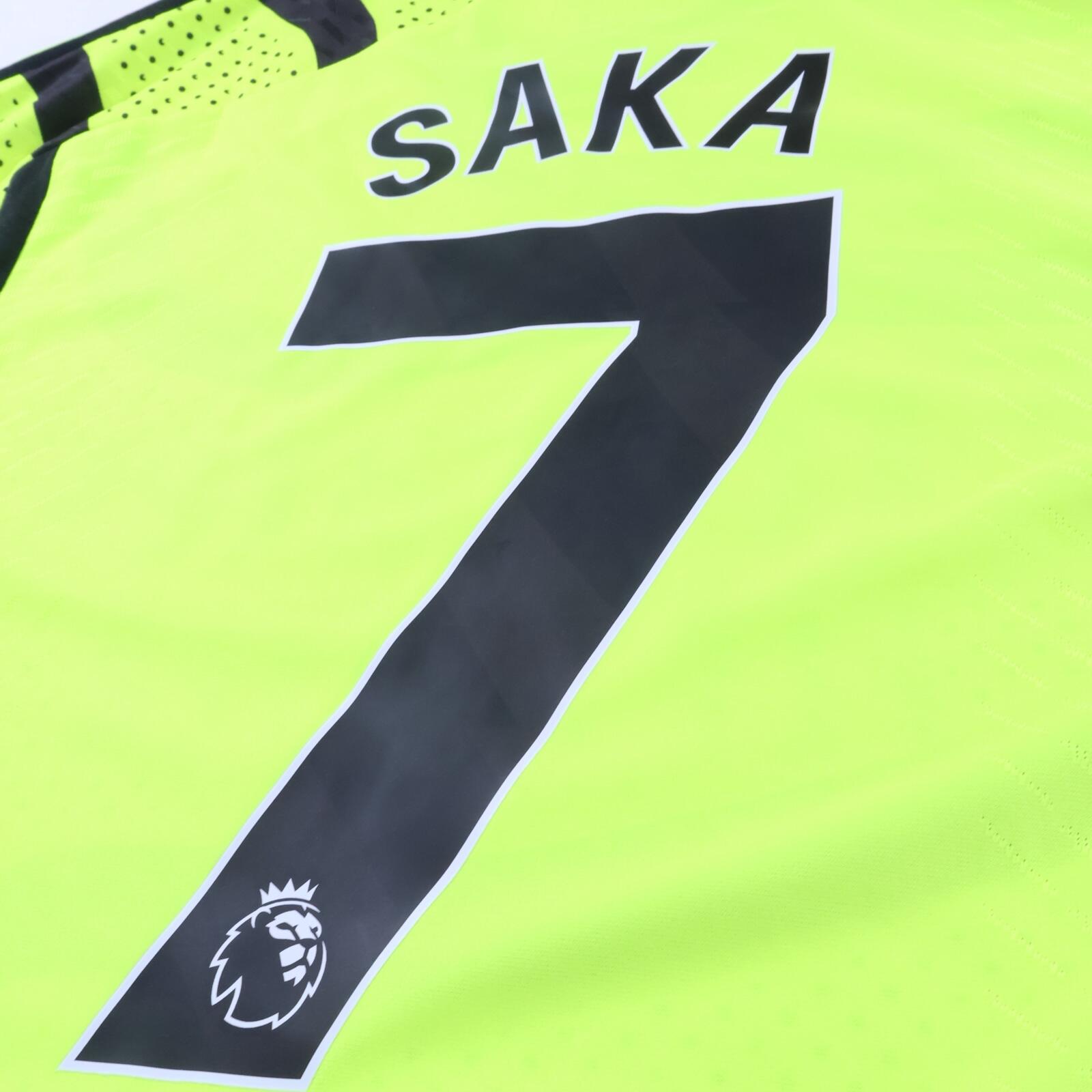 *MINT* Arsenal Saka #7 2023/24 Match Issue Away Shirt - M