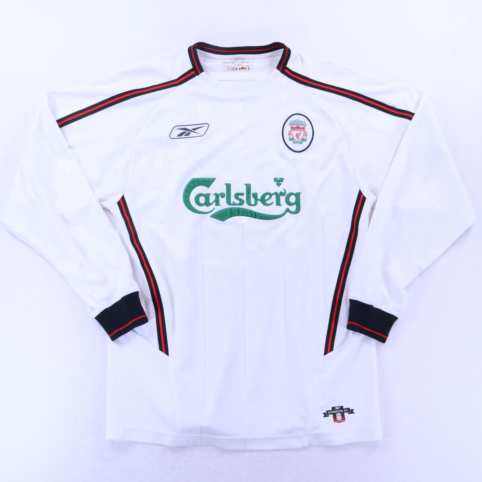 Liverpool F.C Gerrard #17 2003/04 Away Shirt - Long Sleeve - M
