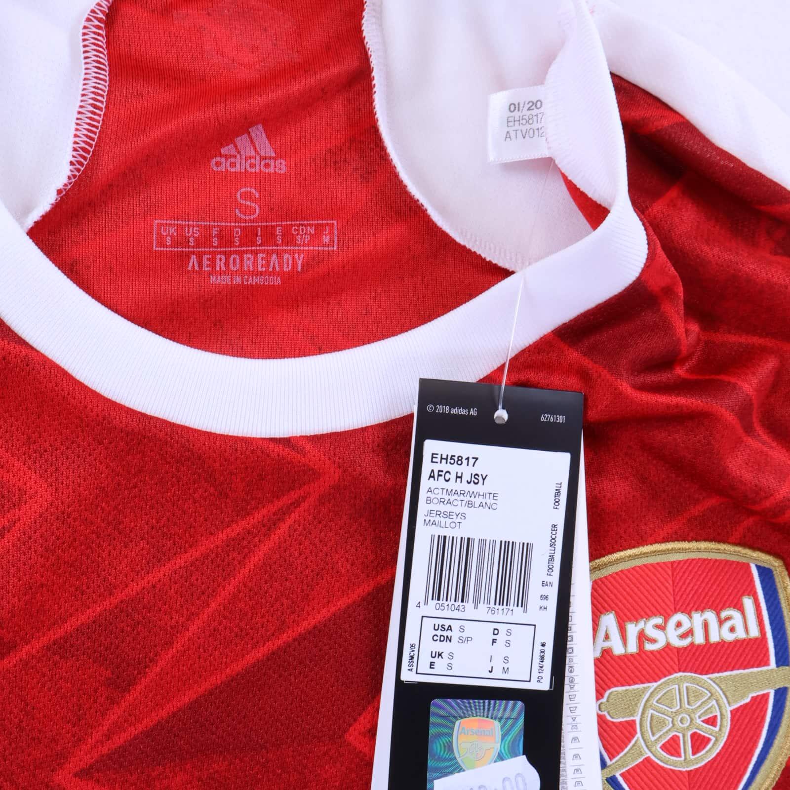 *NWT* Arsenal 2020/21 Home Shirt - S
