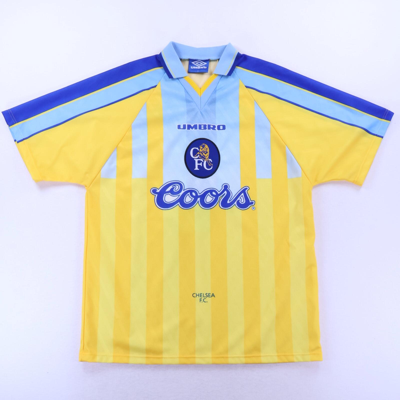Chelsea Gullit #4 1996/97 Away Shirt - L