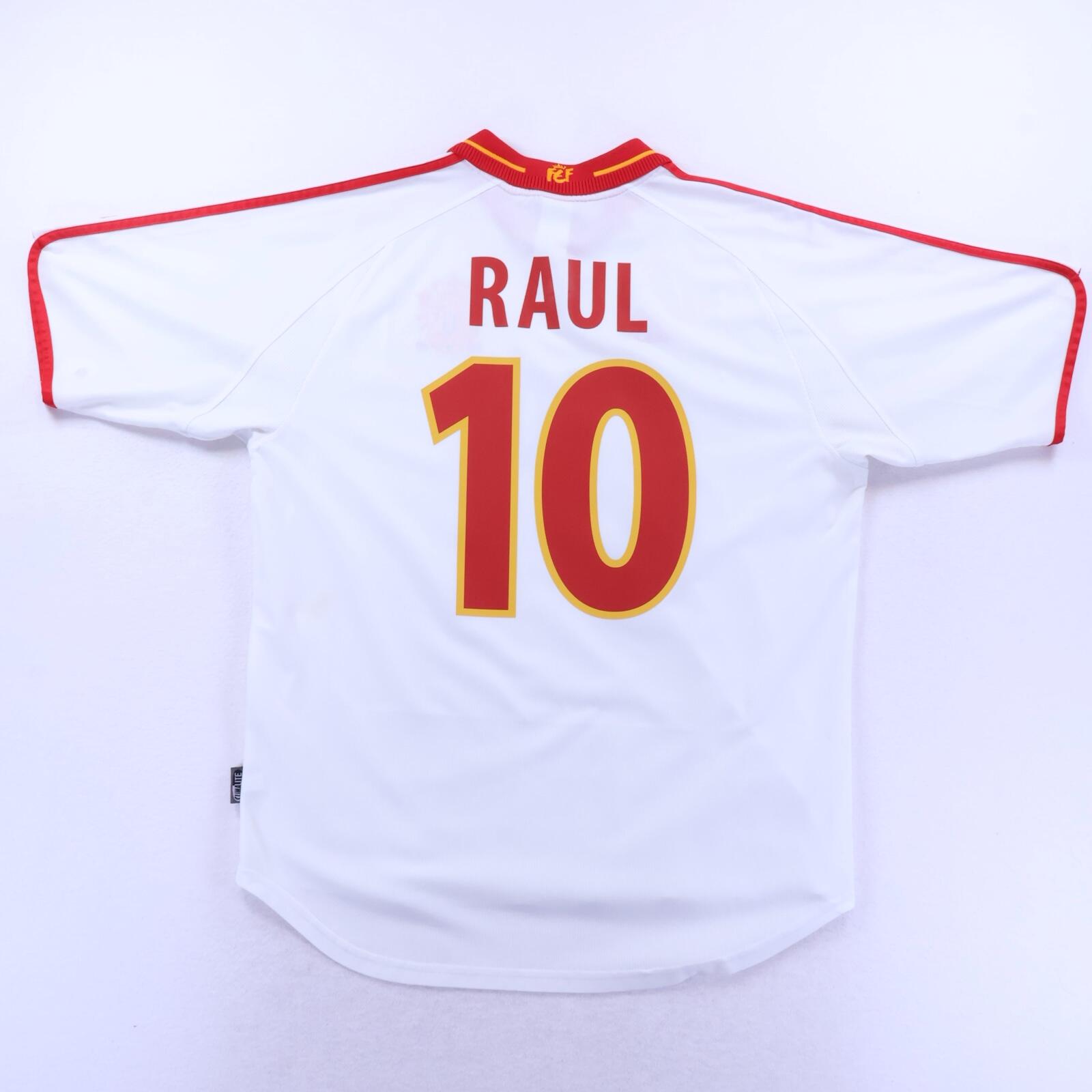 Spain Raul #10 2000/02 Third Shirt - L