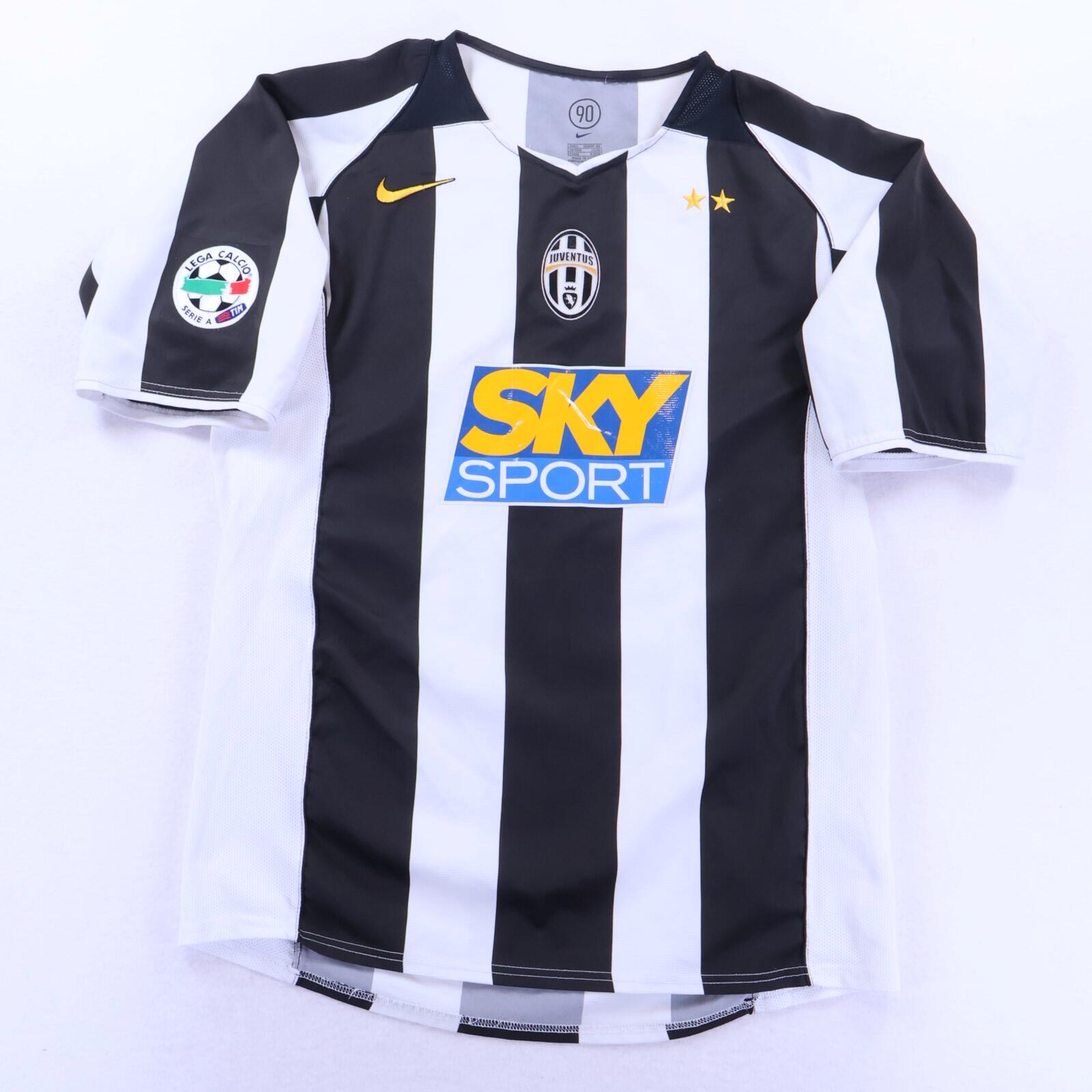 Juventus Ibrahimović #9 2004/05 Home Shirt - L