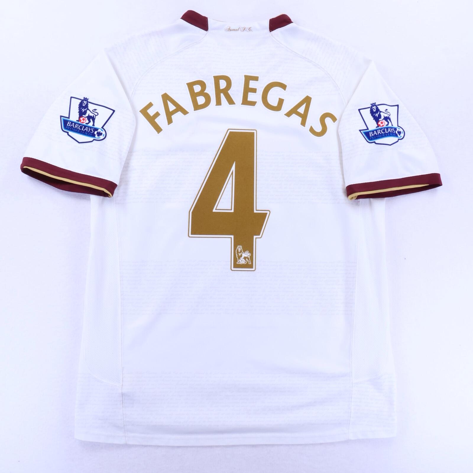 Arsenal Fabregas #4 2007/08 Away Shirt - M