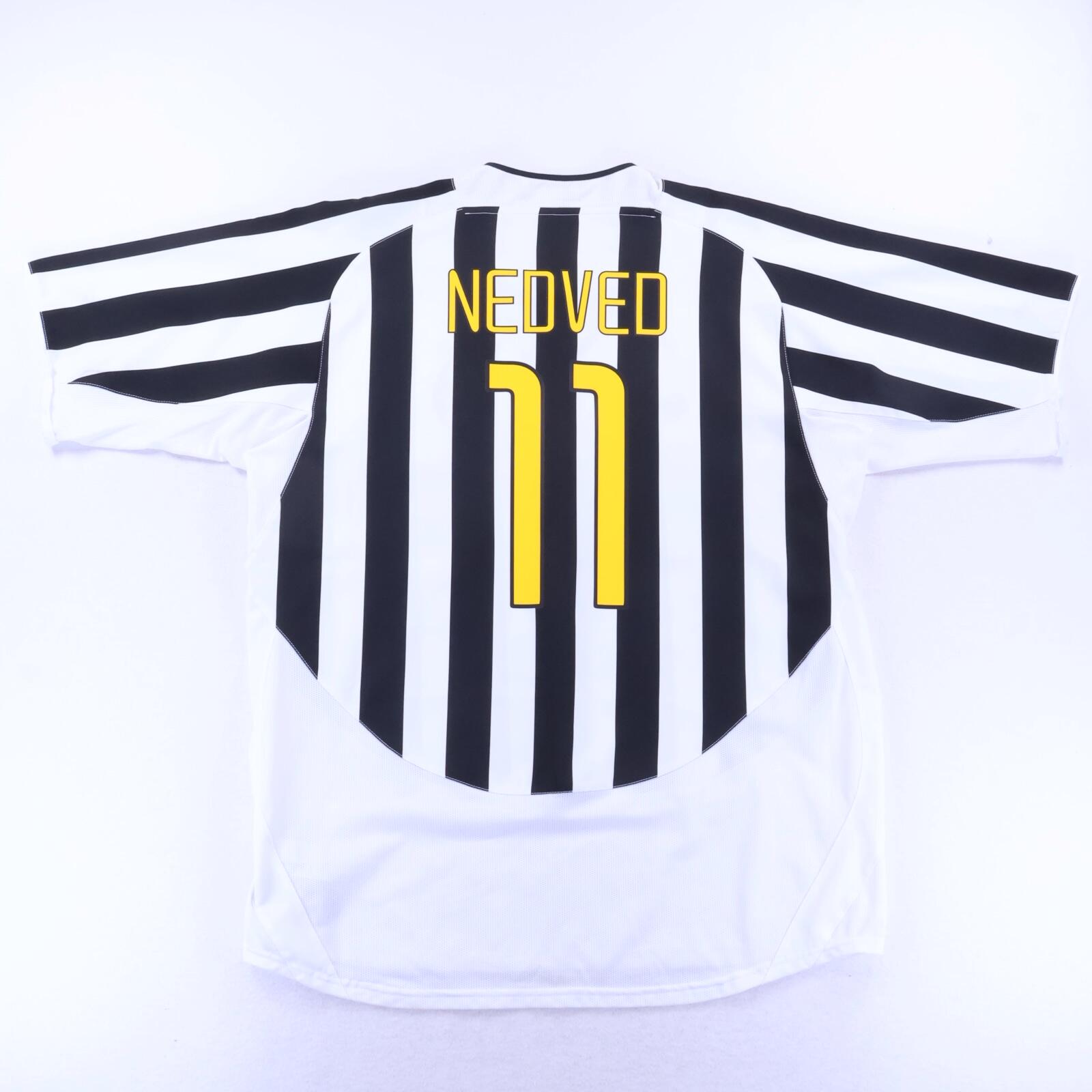 *MINT* Juventus Nedved #11 2003/04 Home Shirt - XL