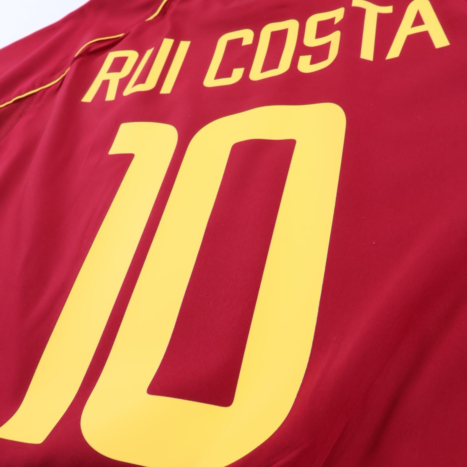 *MINT* Portugal Rui Costa #10 2002/04 Home Shirt - M