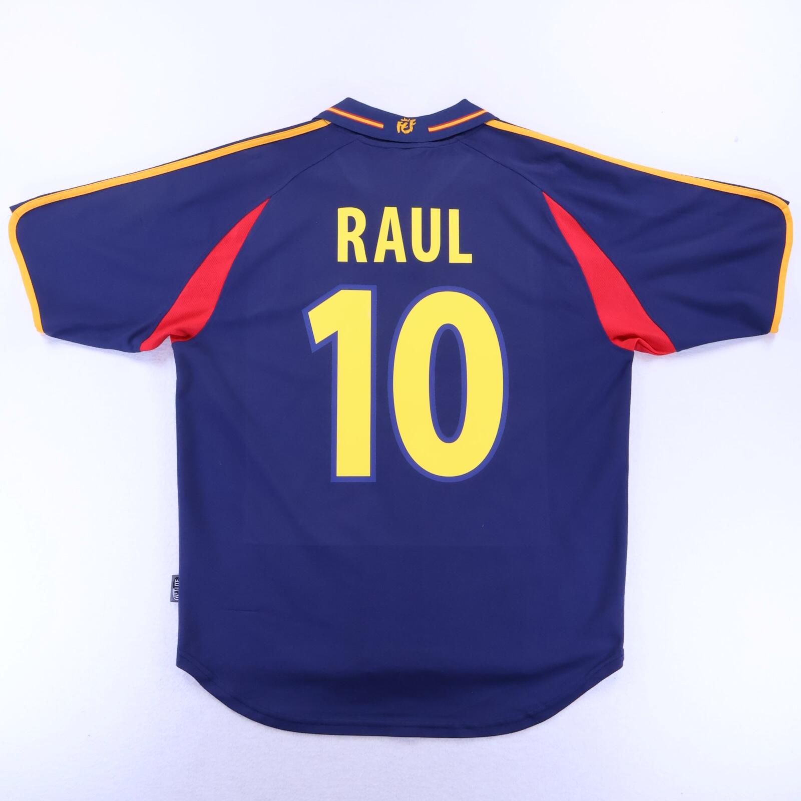 Spain Raul #10 2000/02 Away Shirt - L