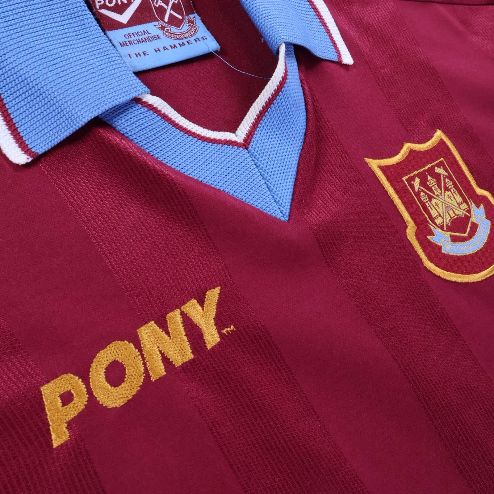 West Ham United 1997/98 Home Shirt - XL