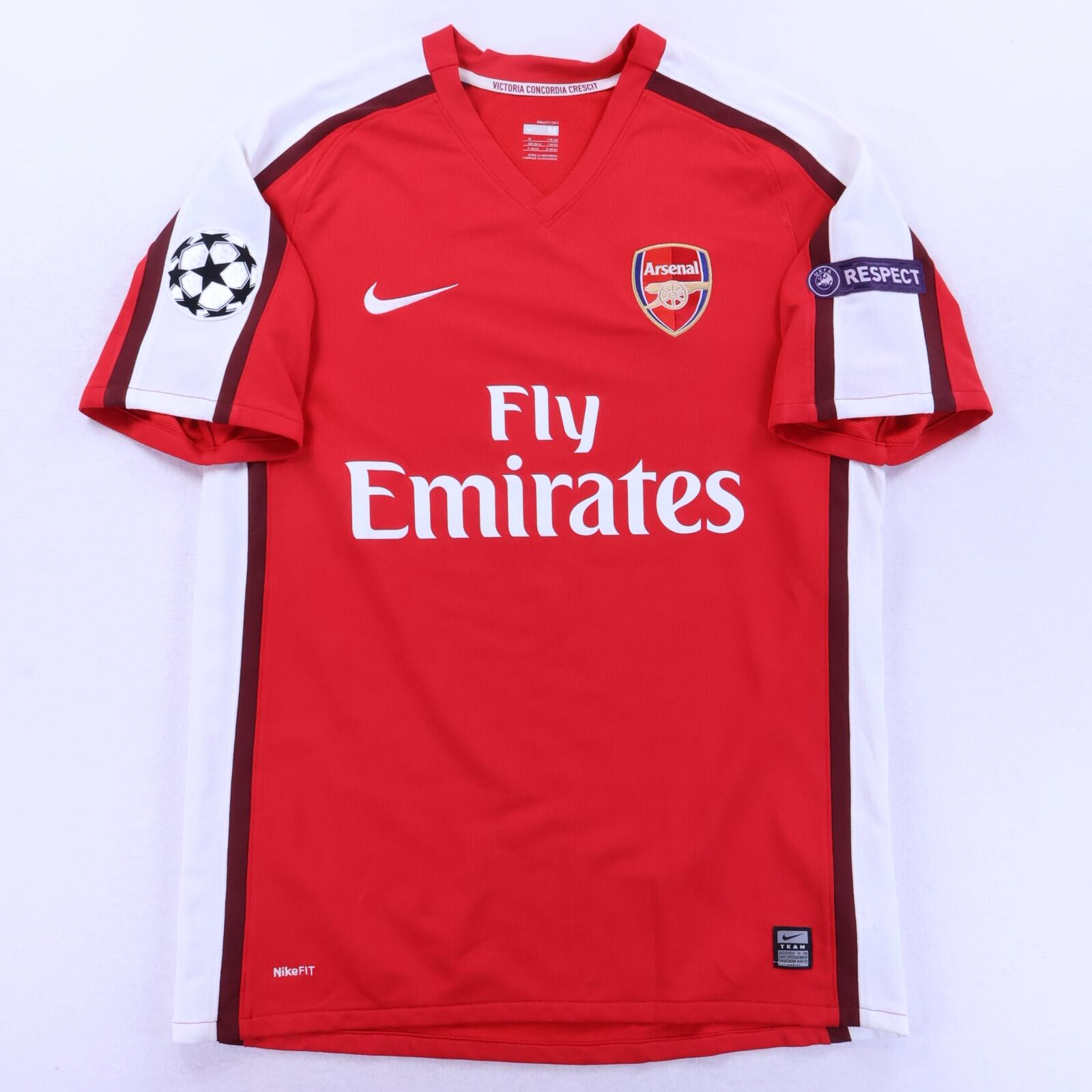 Arsenal Nasri #8 2008/10 Home Shirt - M