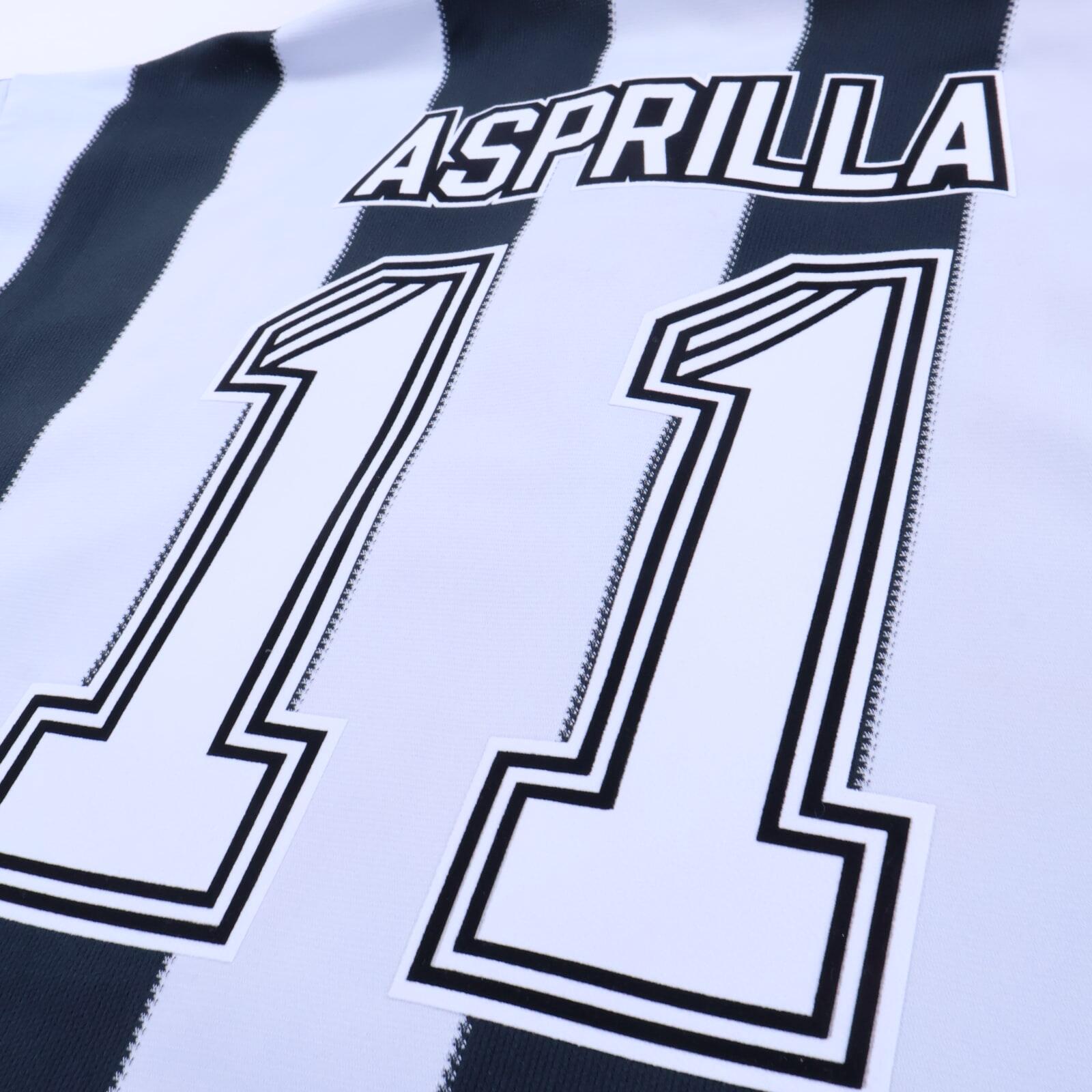 Newcastle United Asprilla #11 1995/97 Home Shirt - L