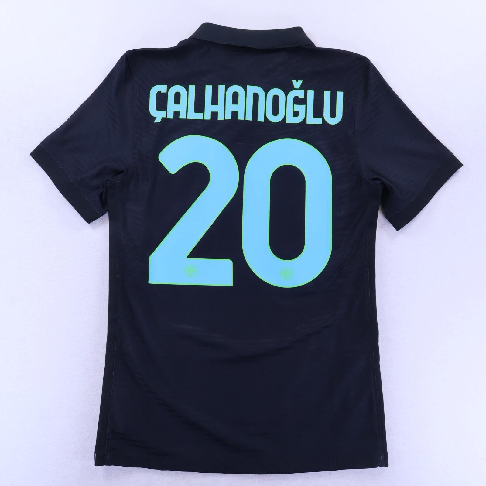 Inter Milan Calhanoglu #20 2021/22 Third Shirt - Player Issue - S