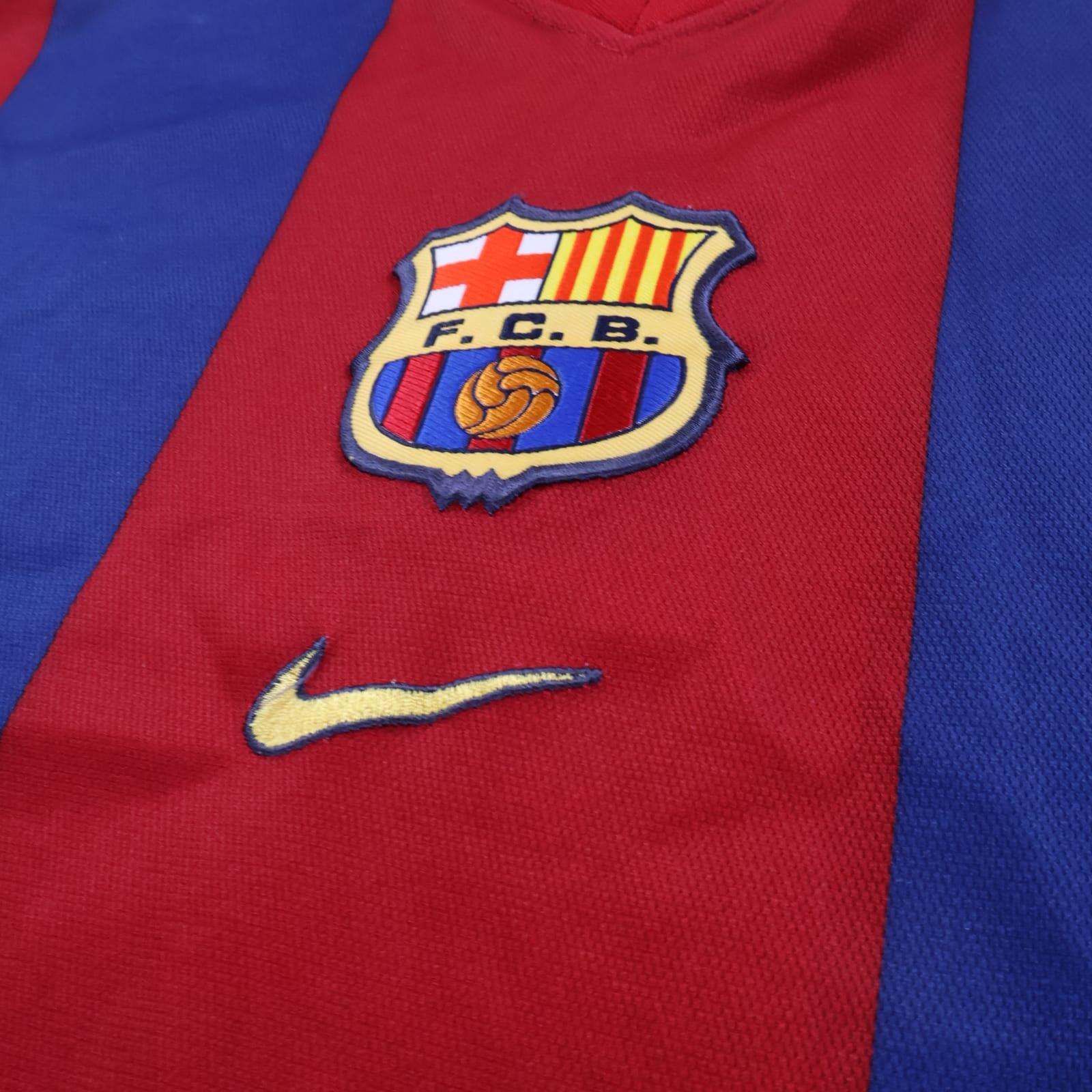 Barcelona Xavi #26 1998/99 Home Shirt - M