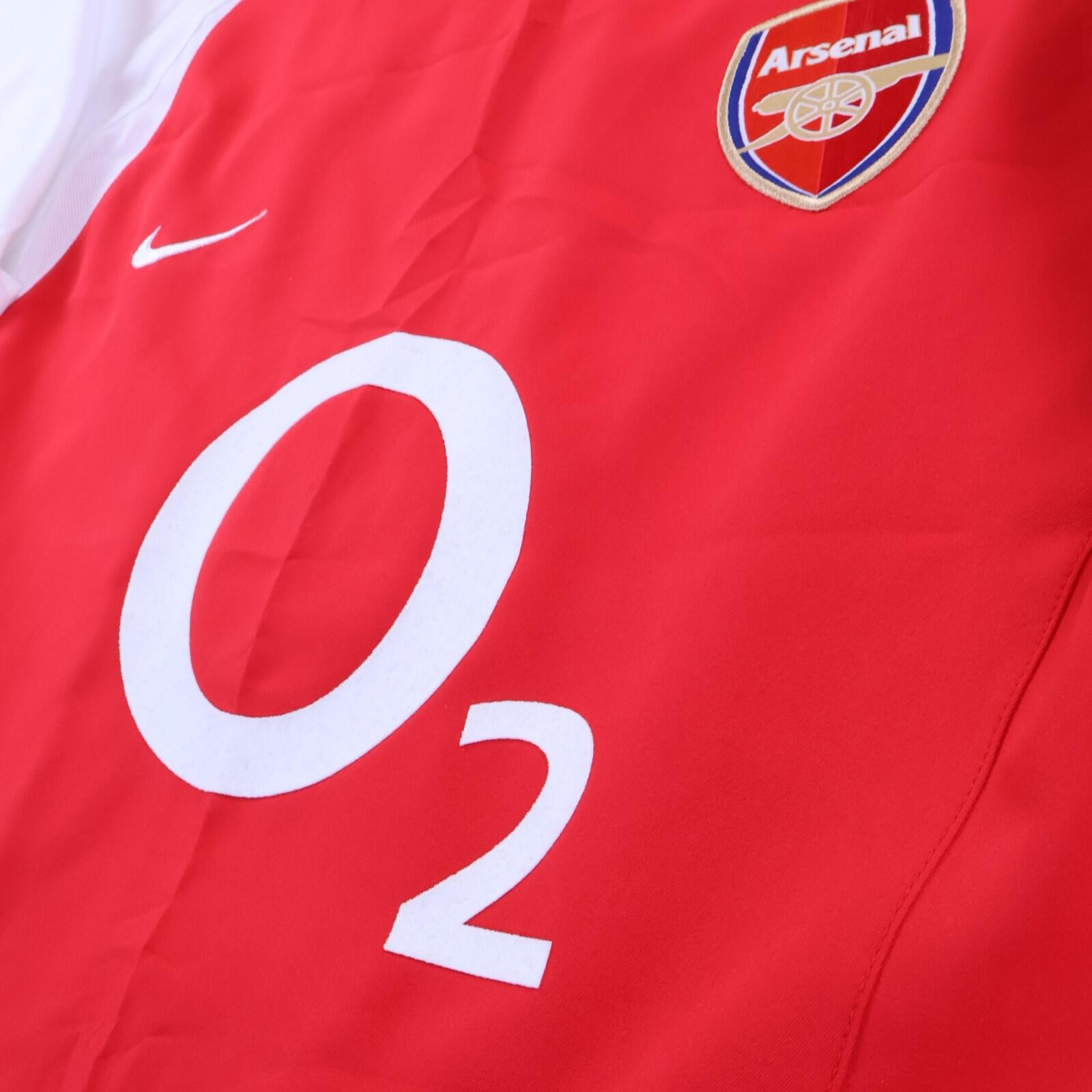Arsenal Henry #14 2004/05 Fa Cup Home Shirt - M