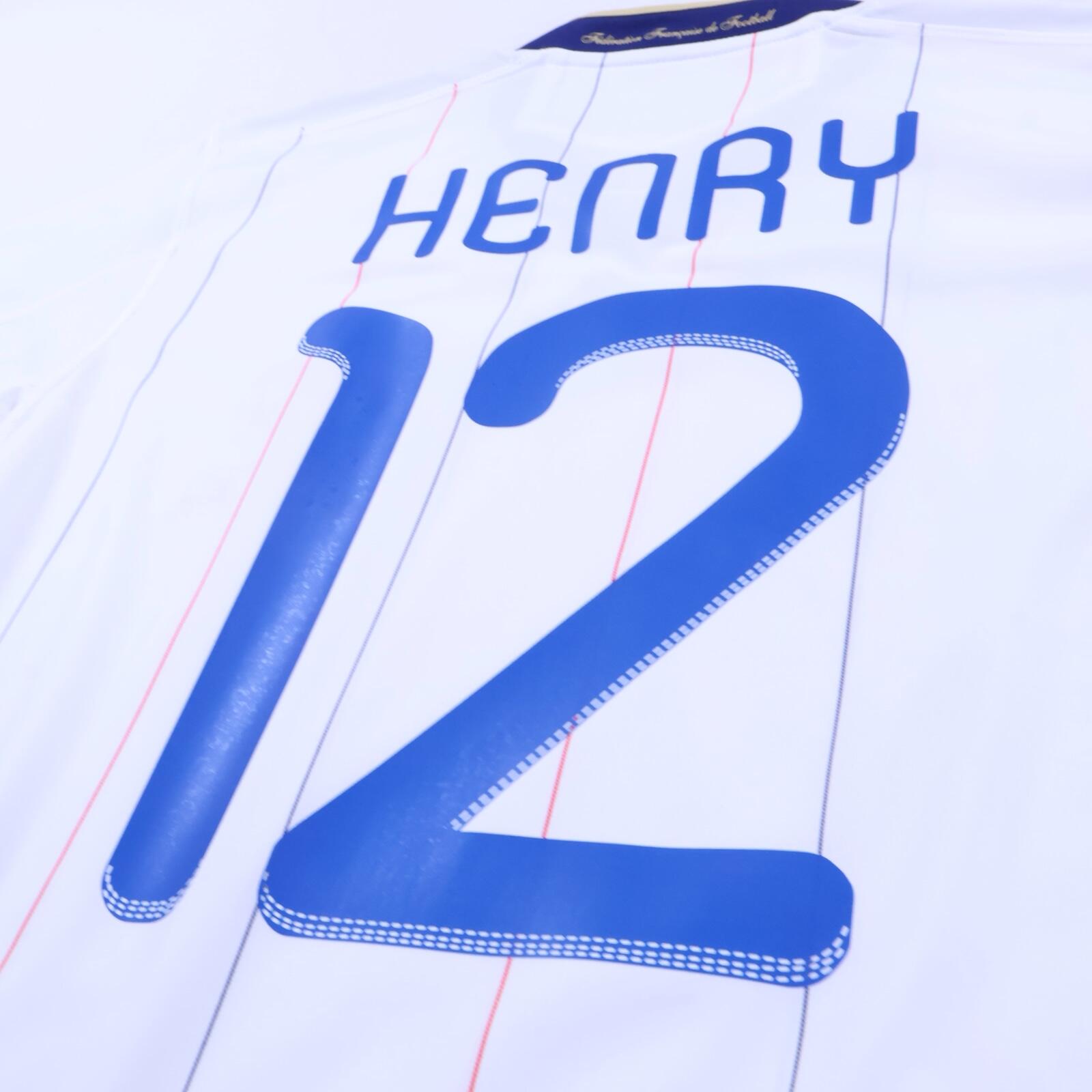 *NWT* France Henry #12 2010/11 Away Shirt - S