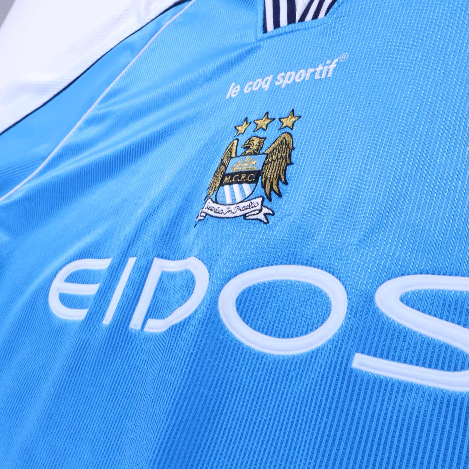 *MINT* Manchester City Weah #22 1999/01 Home Shirt - XL