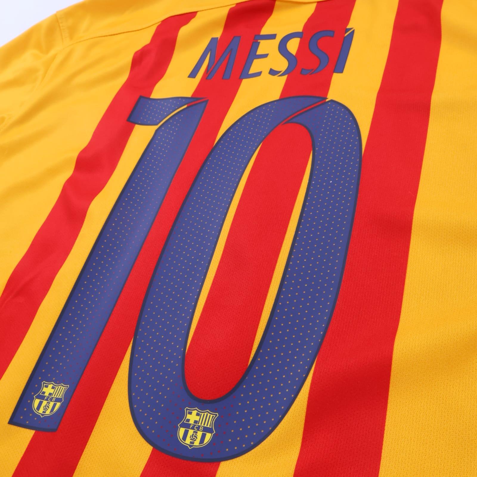Barcelona Messi #10 2015/16 Away Shirt - M