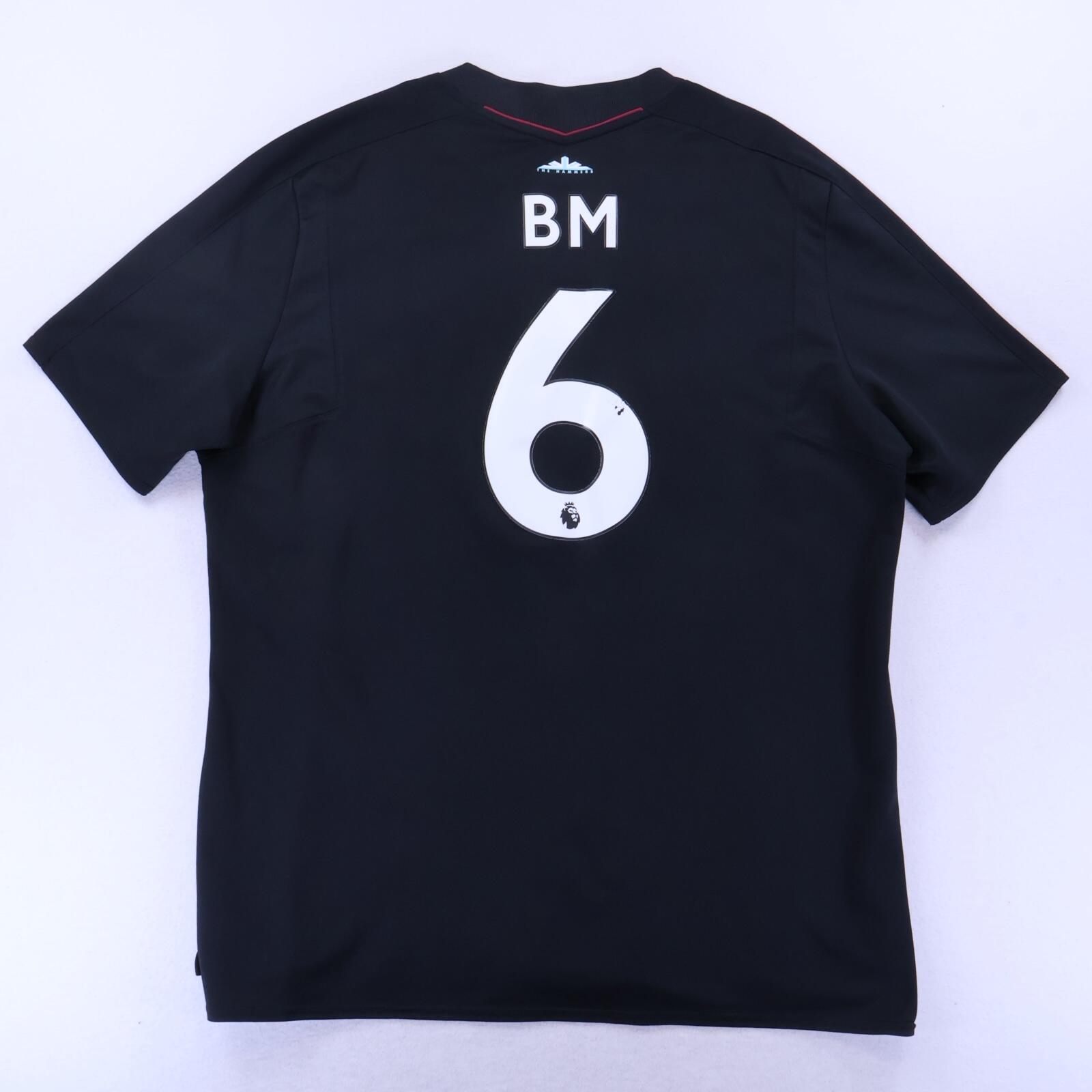 West Ham United Bm #6 2017/18 Away Shirt - 3XL