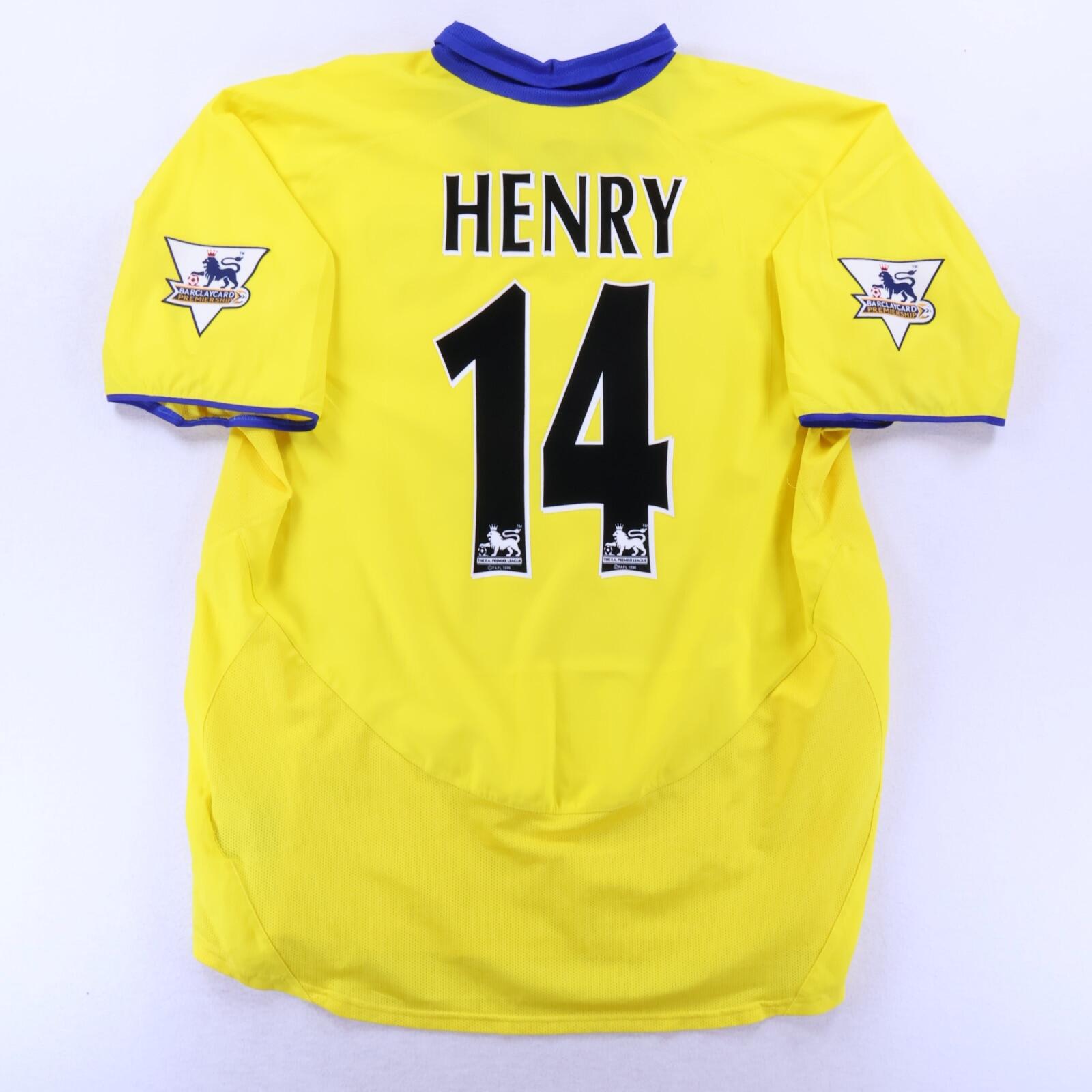 Arsenal Henry #14 2003/04 Away Shirt - XL