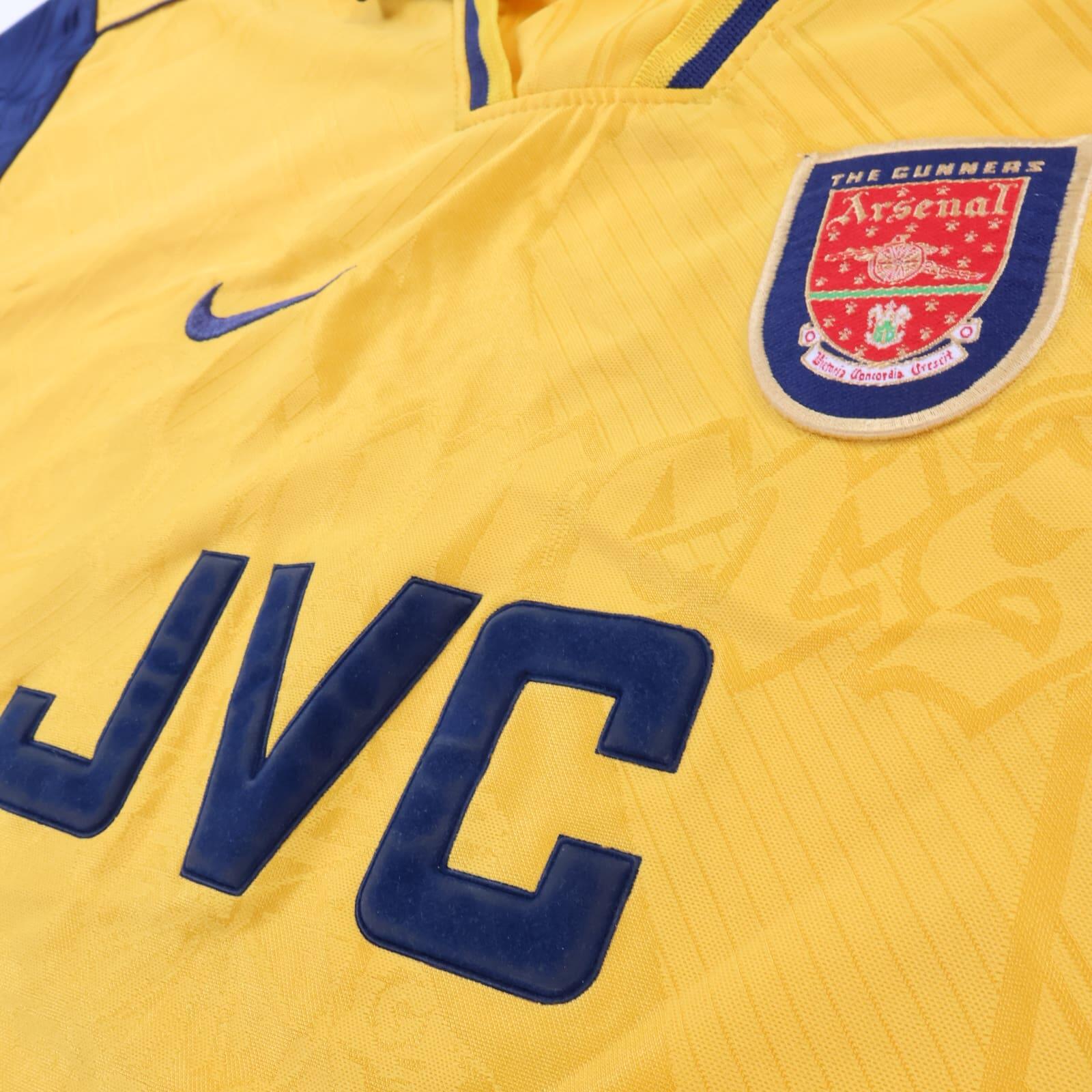 Arsenal Bergkamp #10 1996/97 Away Shirt - M