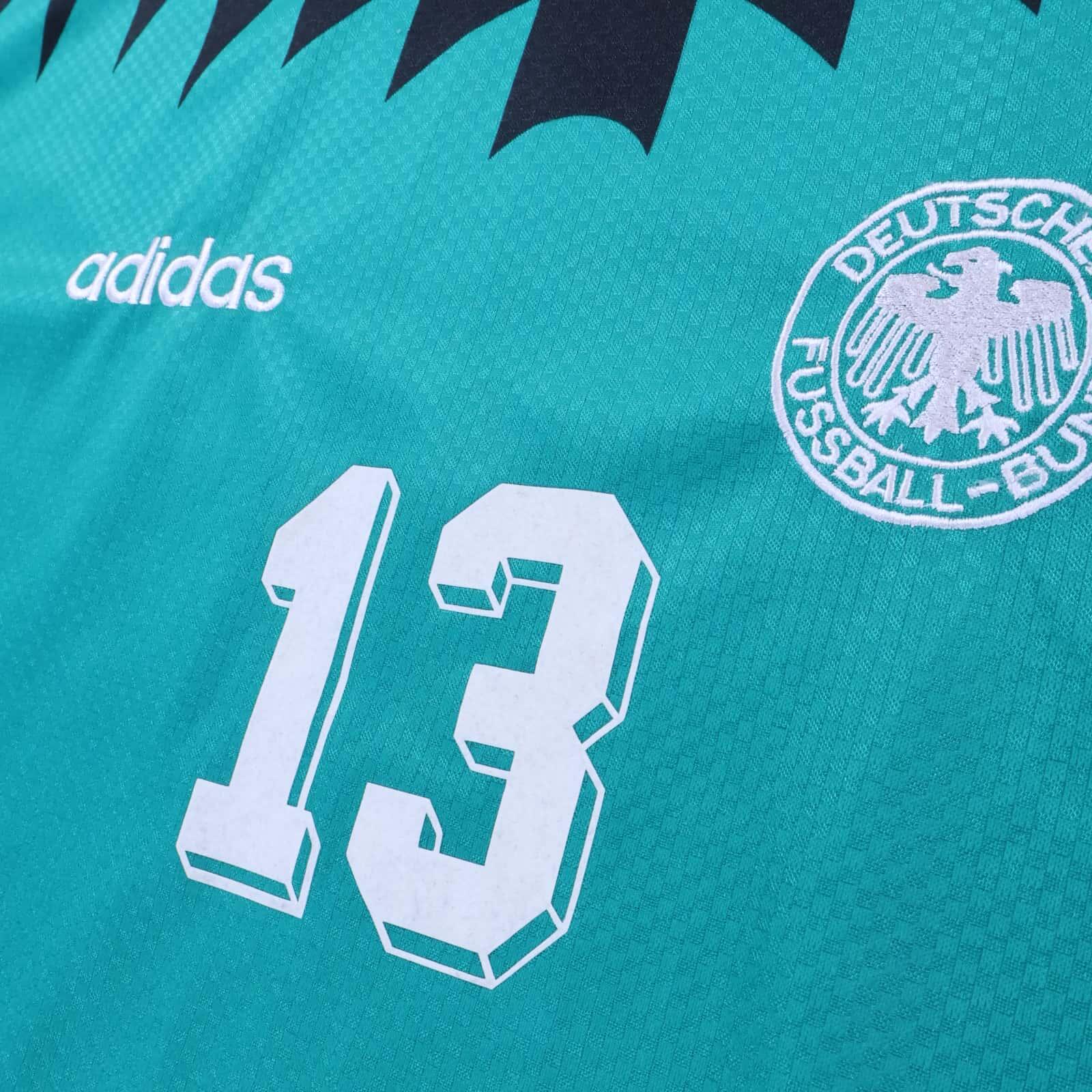 Germany Voller #13 1994/96 Away Shirt - XL