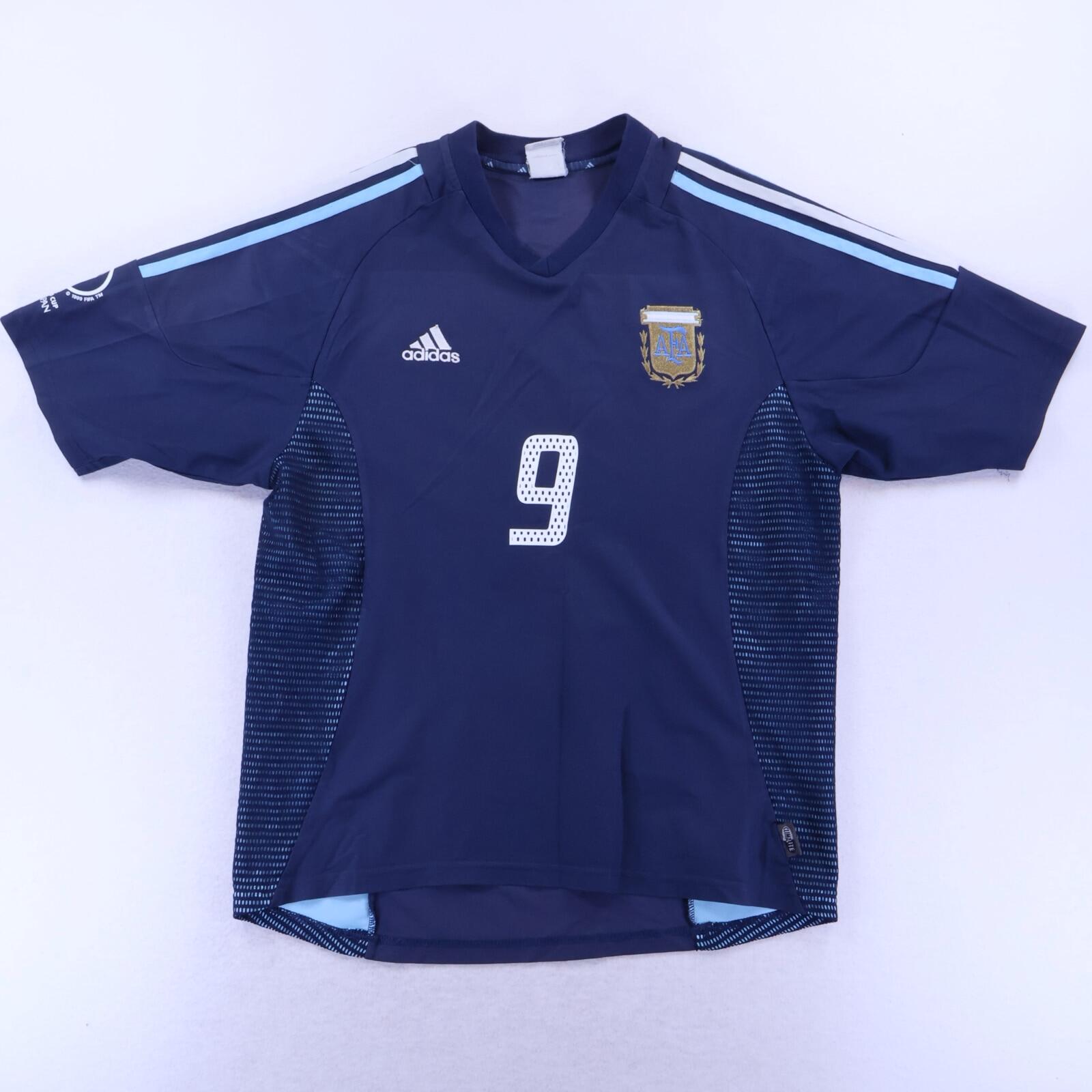 Argentina Batistuta #9 2002/04 Away Shirt - M