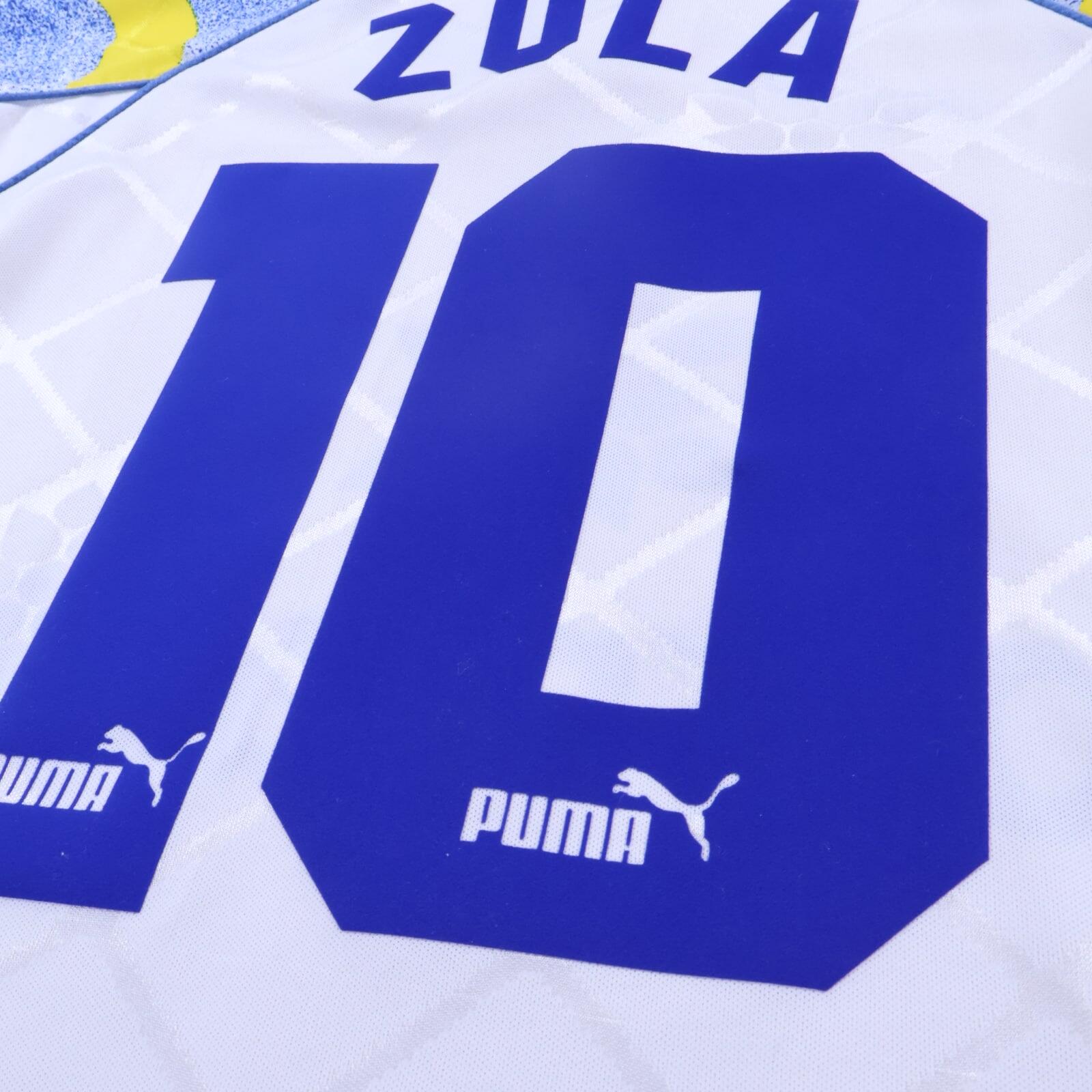Parma Zola #10 1995/97 Home Shirt - S