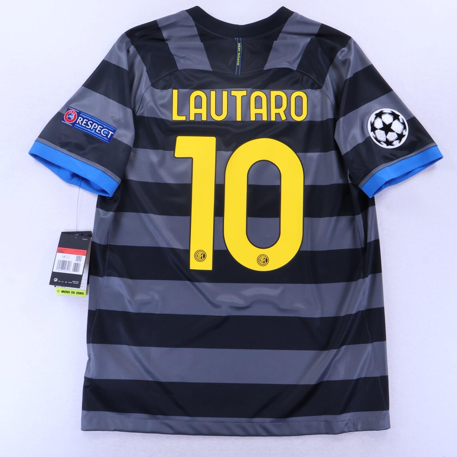*NWT* Inter Milan Lautaro #10 2020/21 Third Shirt - L