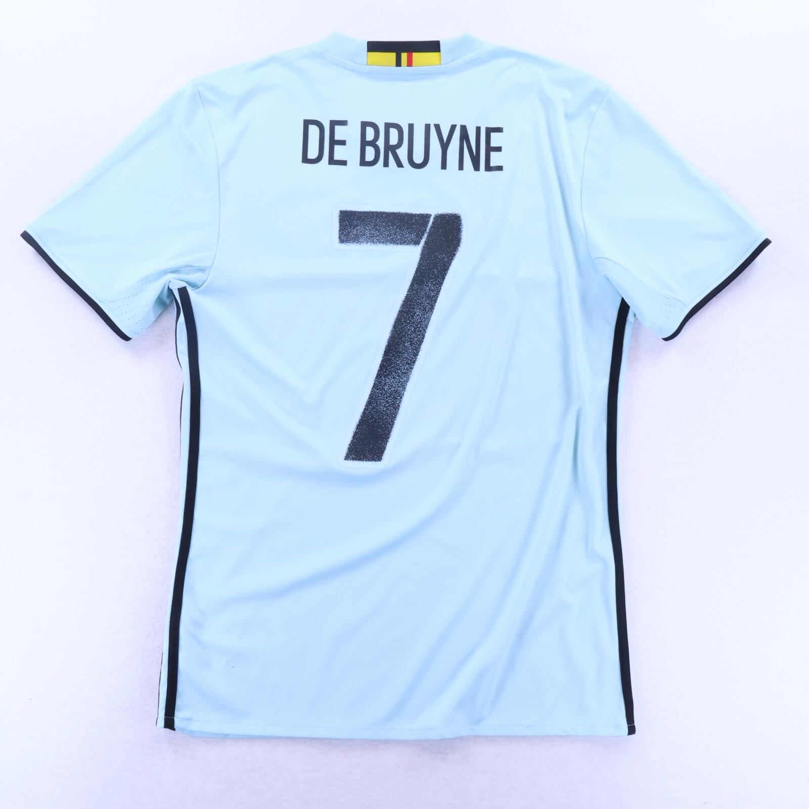 Belgium De Bruyne #7 2016/17 Away Shirt - M