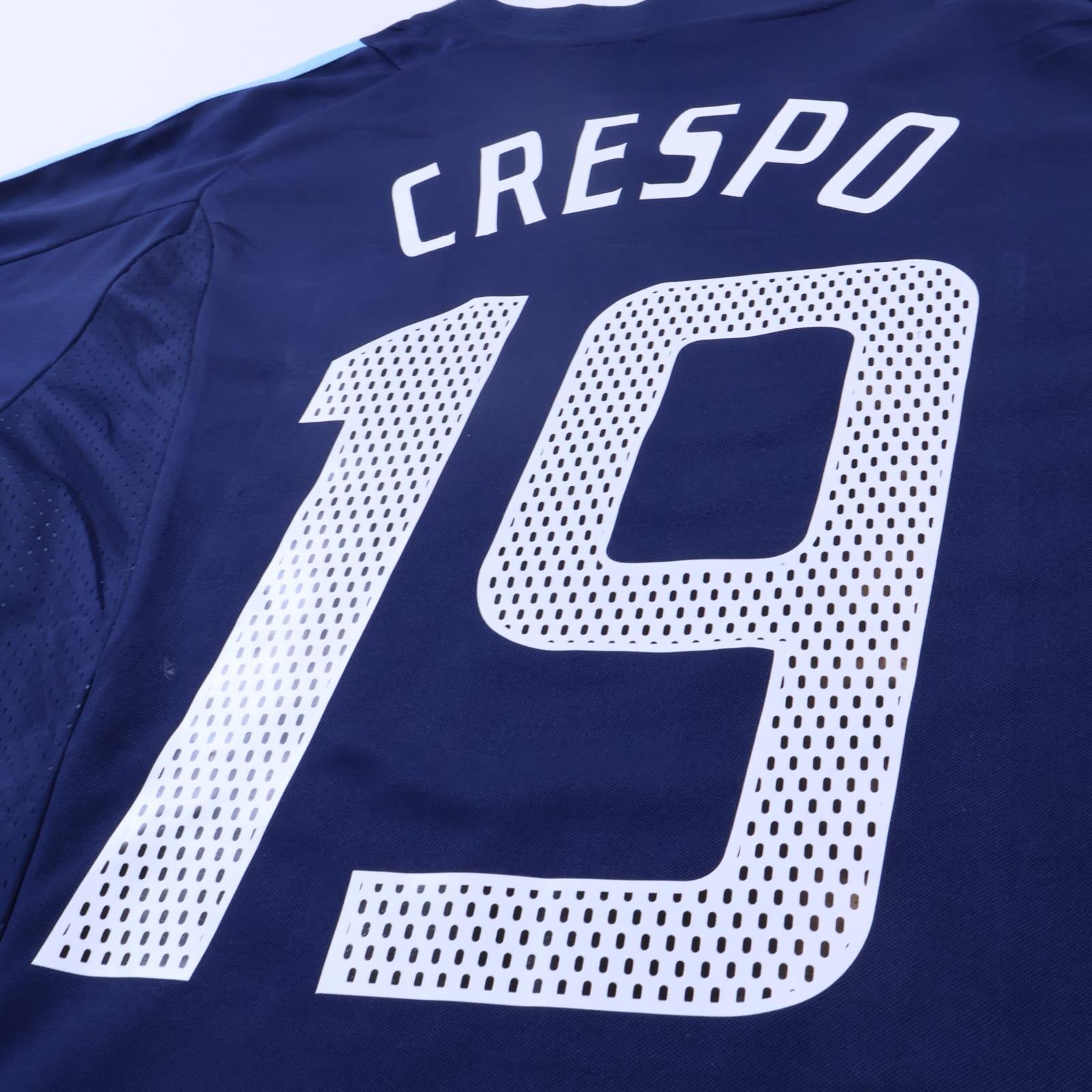 Argentina Crespo #19 2002/03 Away Shirt - M