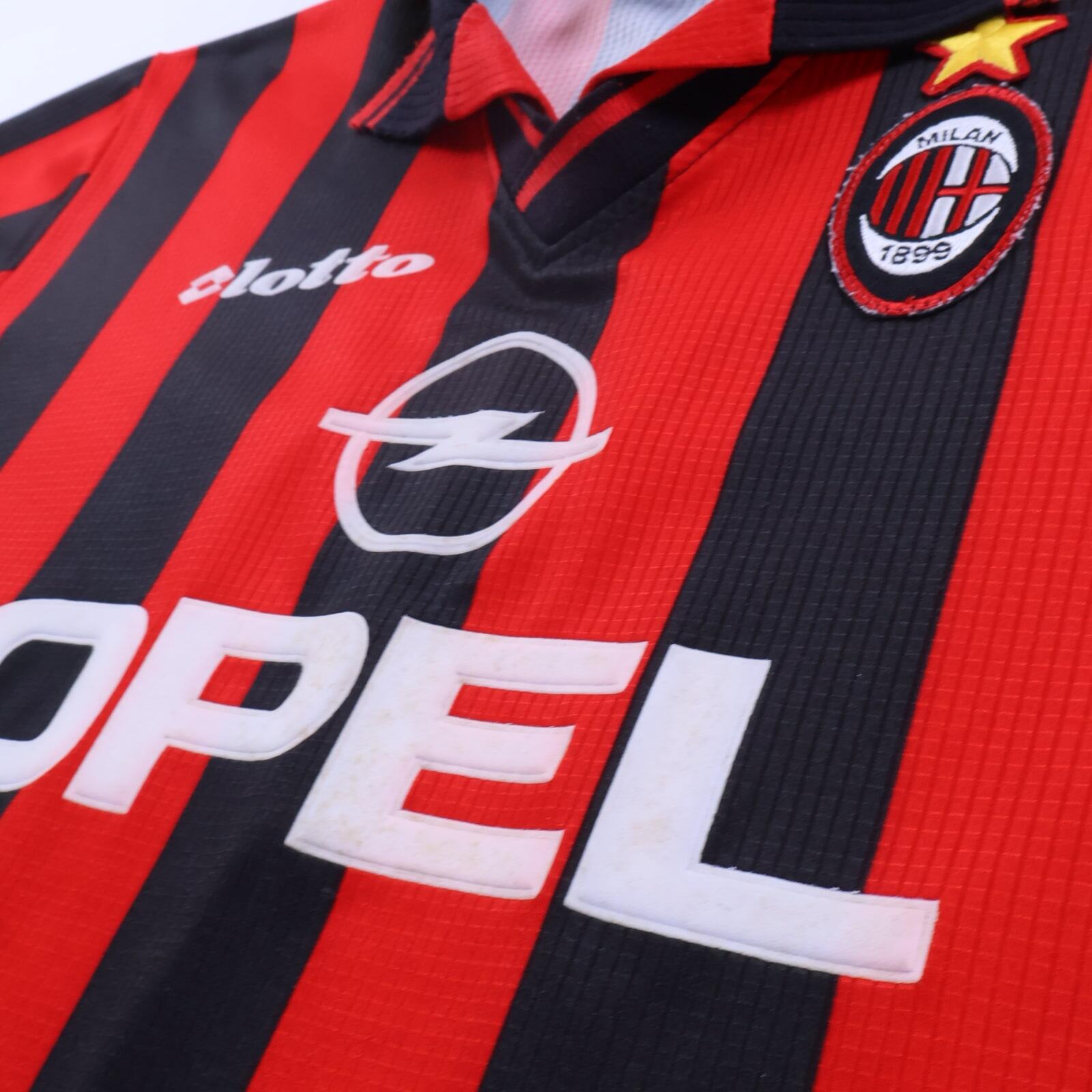Ac Milan Maldini #3 1997/98 Home Shirt - XL