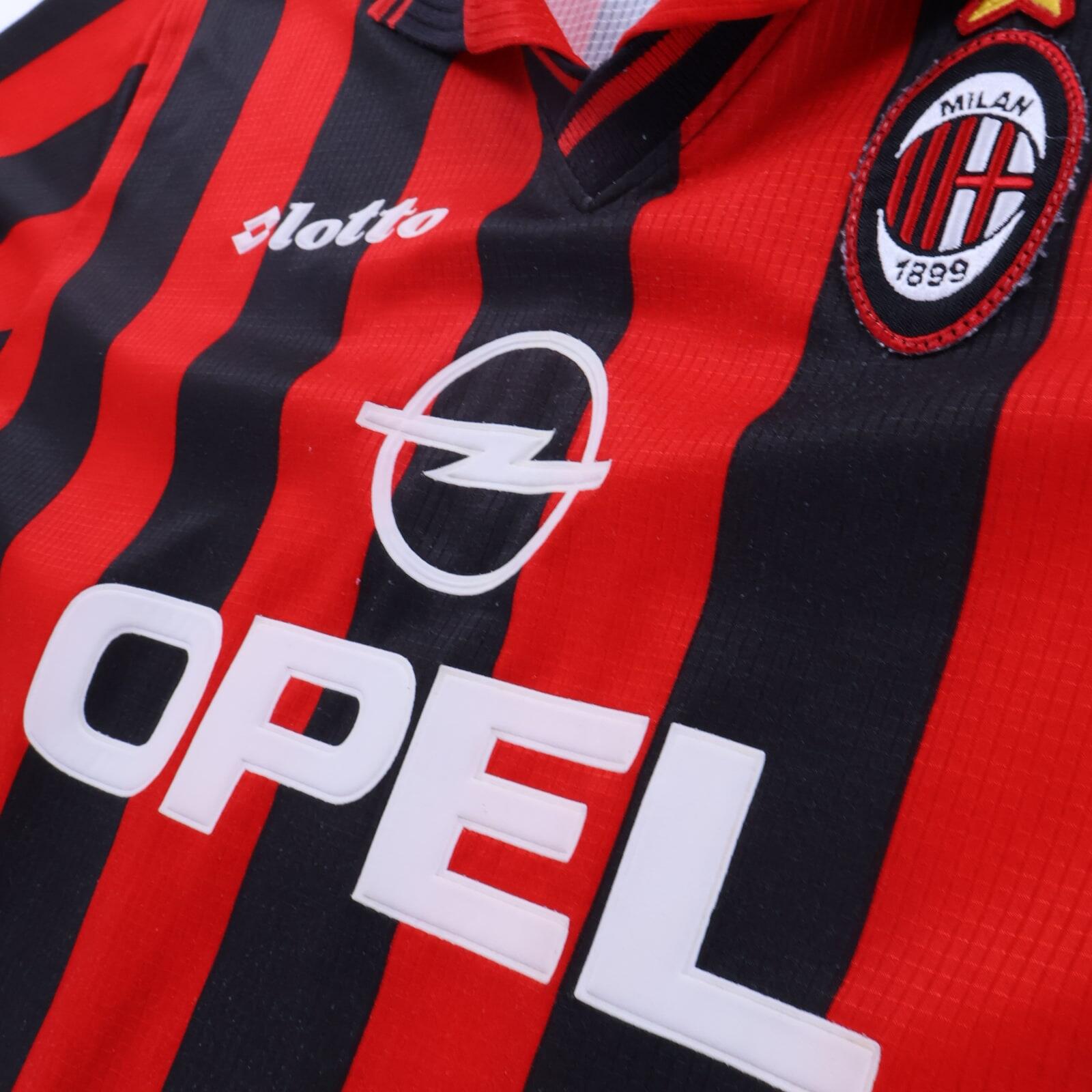 Ac Milan Maldini #3 1997/98 Home Shirt - XL