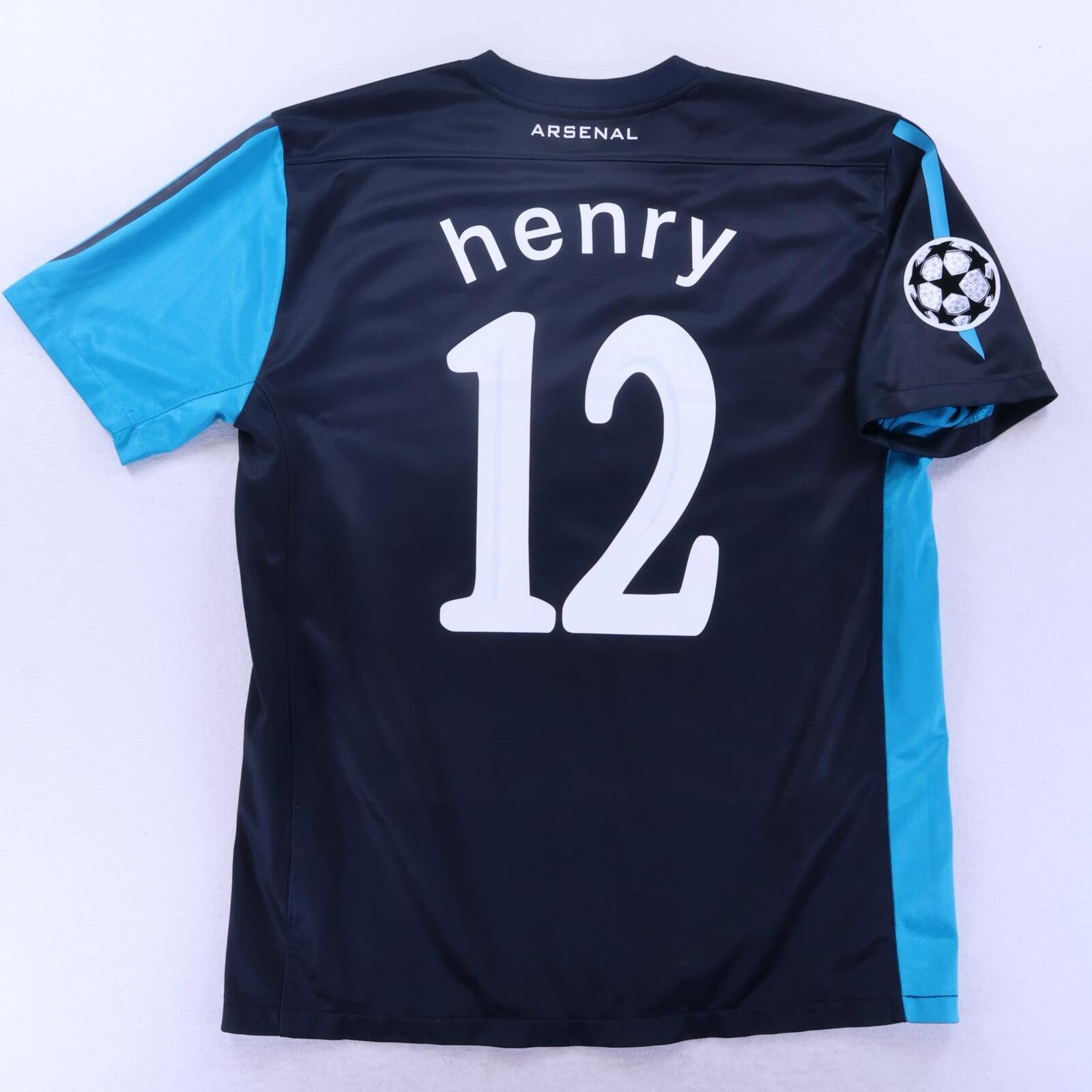 Arsenal Henry #12 2011/12 Away Shirt - L
