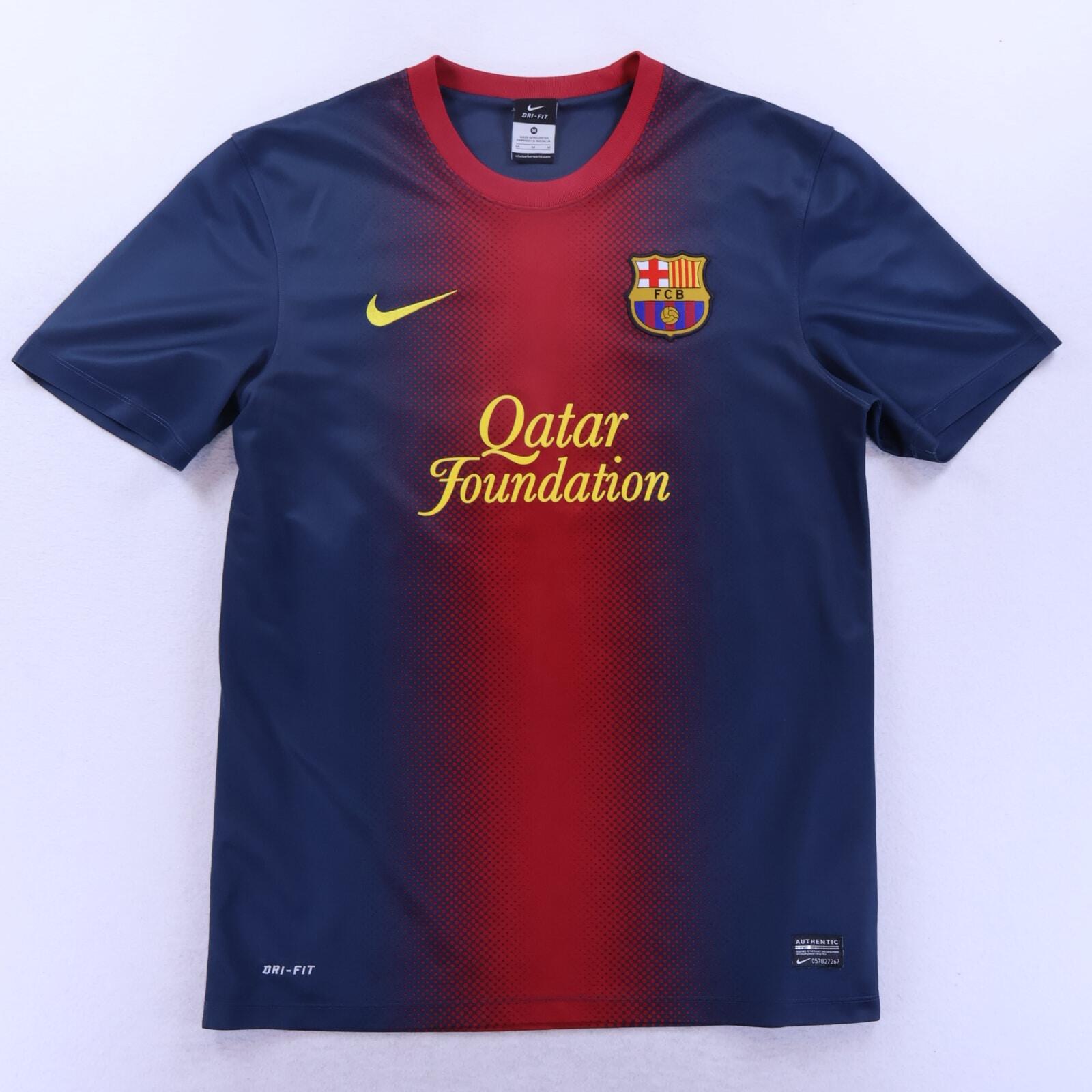 Barcelona A. Iniesta #8 2012/13 Home Shirt - Nike Basic - M