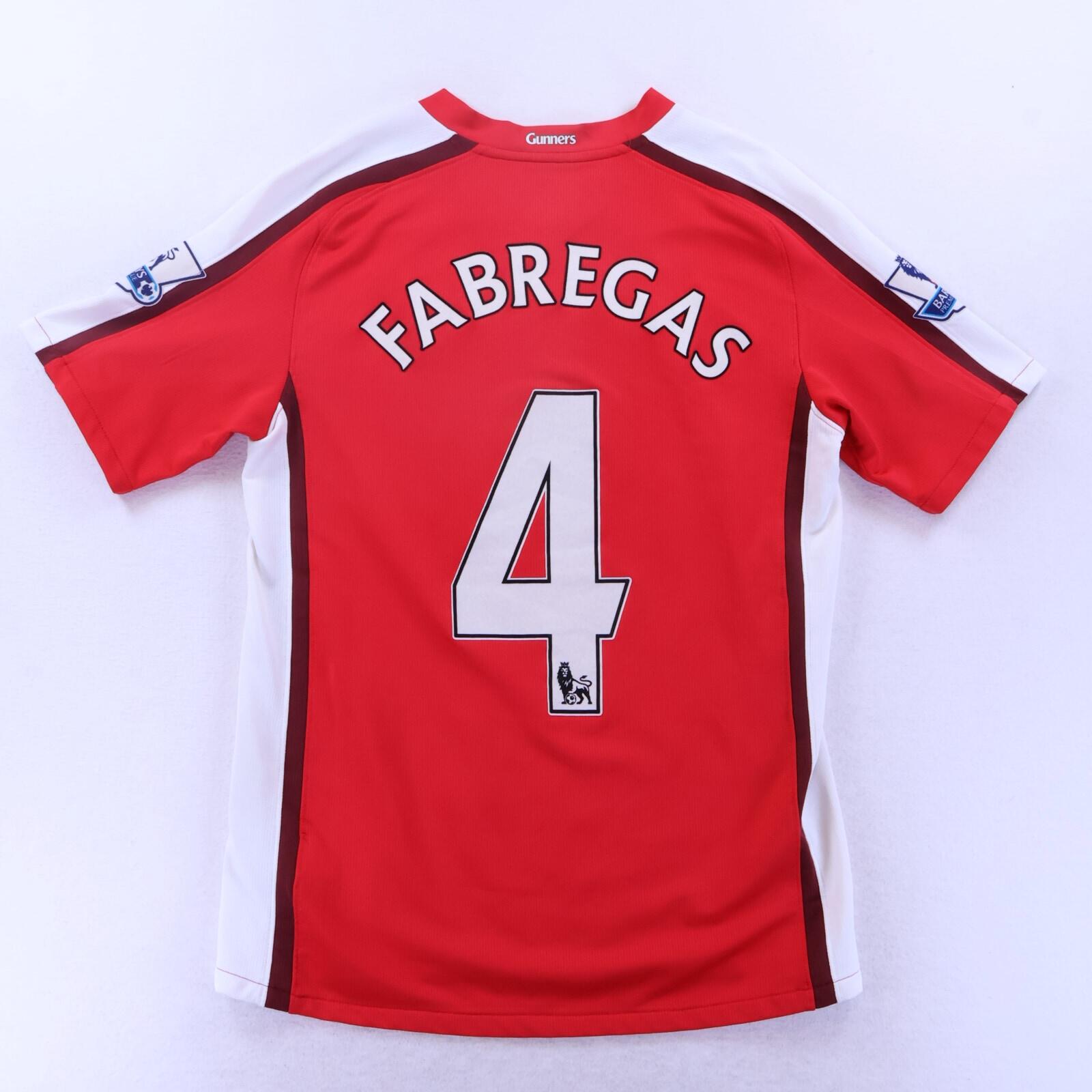 Arsenal Fabregas #4 2008/10 Home Shirt - S