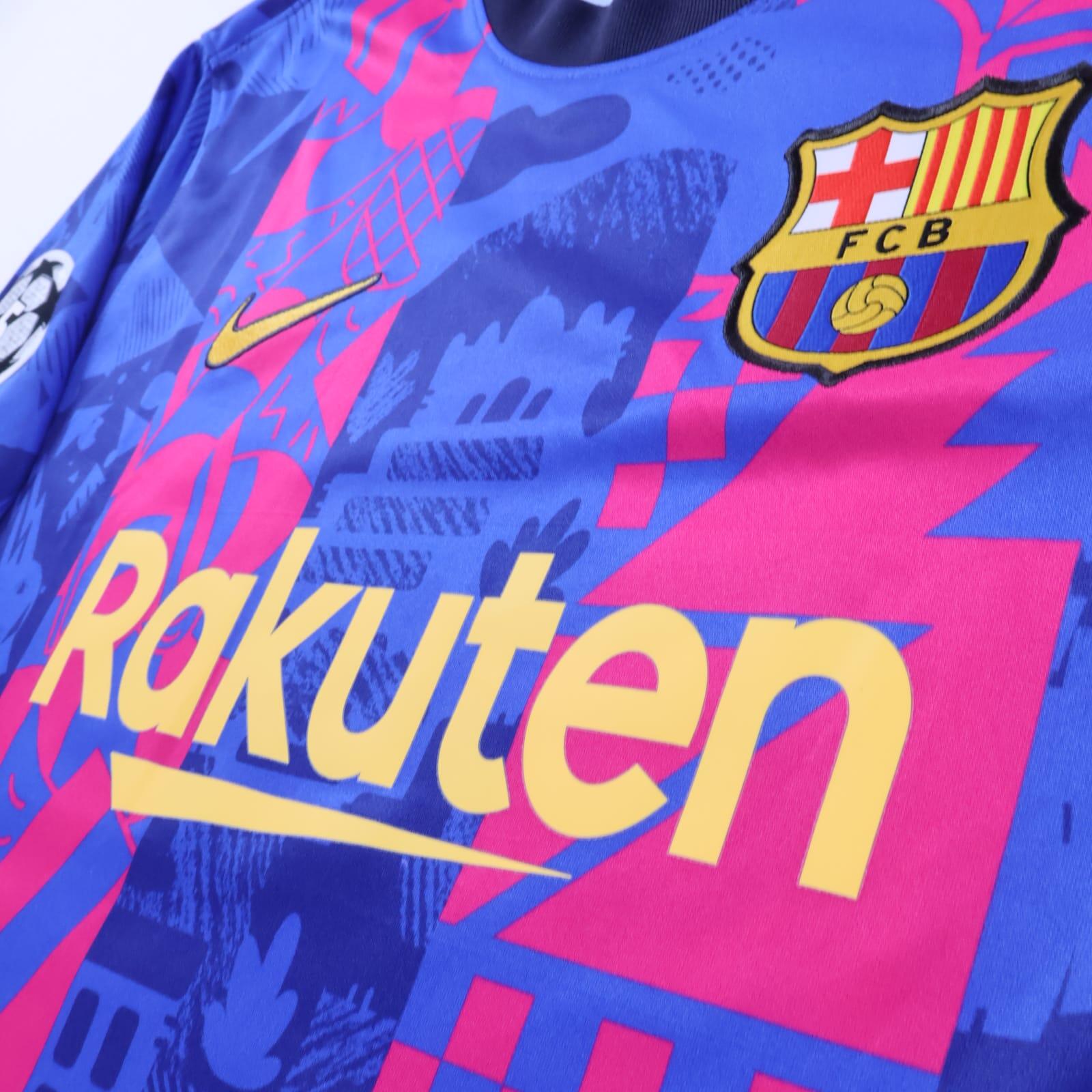 *MINT* Barcelona Ansu Fati #10 2021/22 Third Shirt - XL