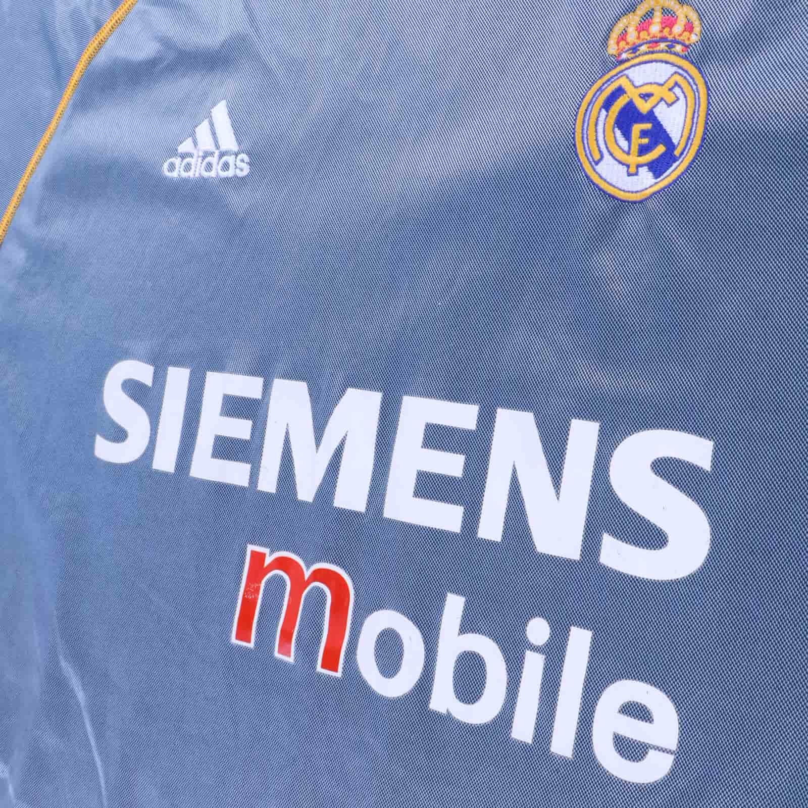 Real Madrid Zidane #5 2003/04 Third Shirt - XL
