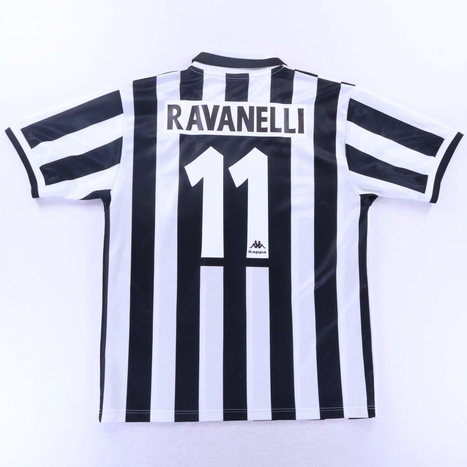 Juventus Ravanelli #11 1995/97 Home Shirt - L