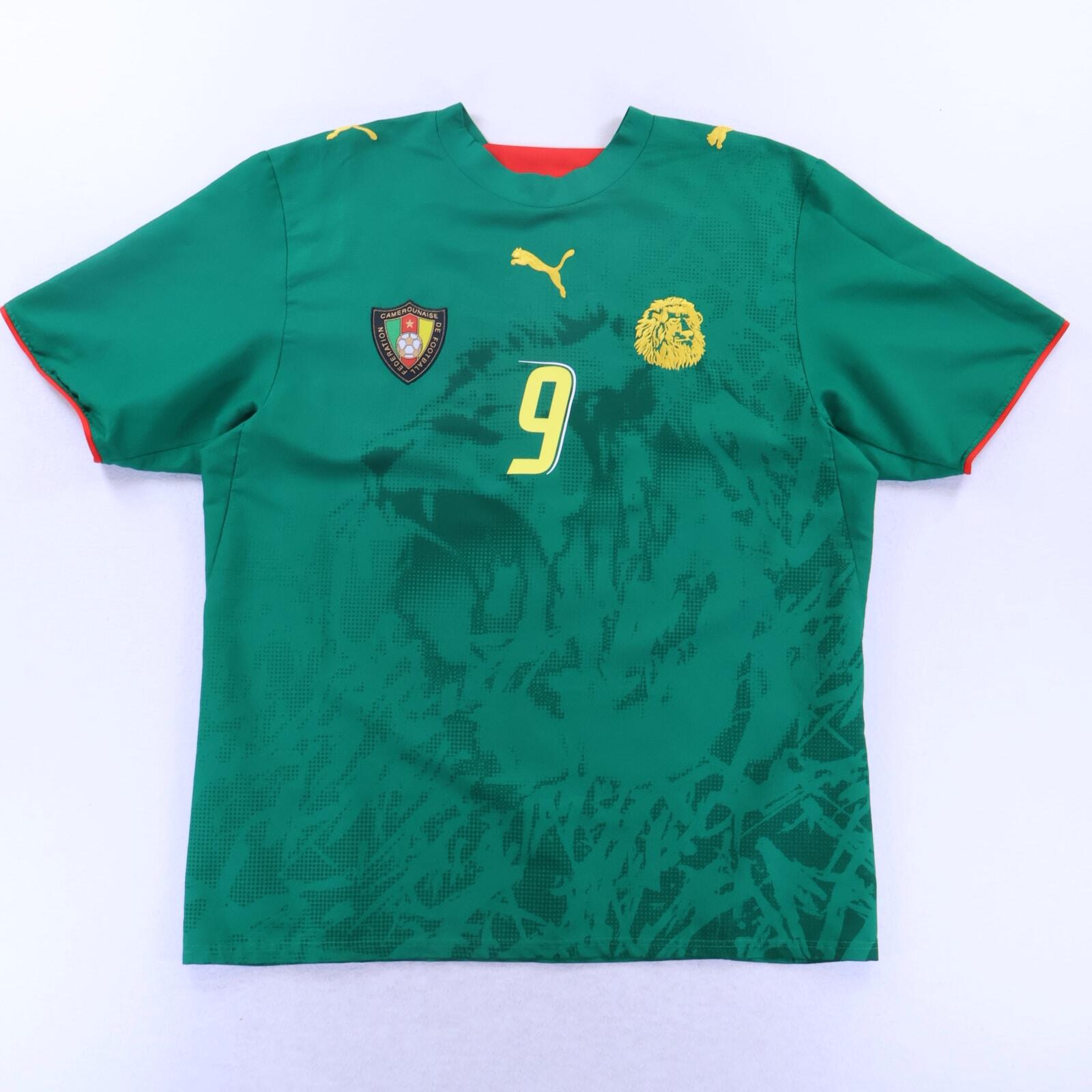 *MINT* Cameroon Eto'O #9 2006/07 Home Shirt - L