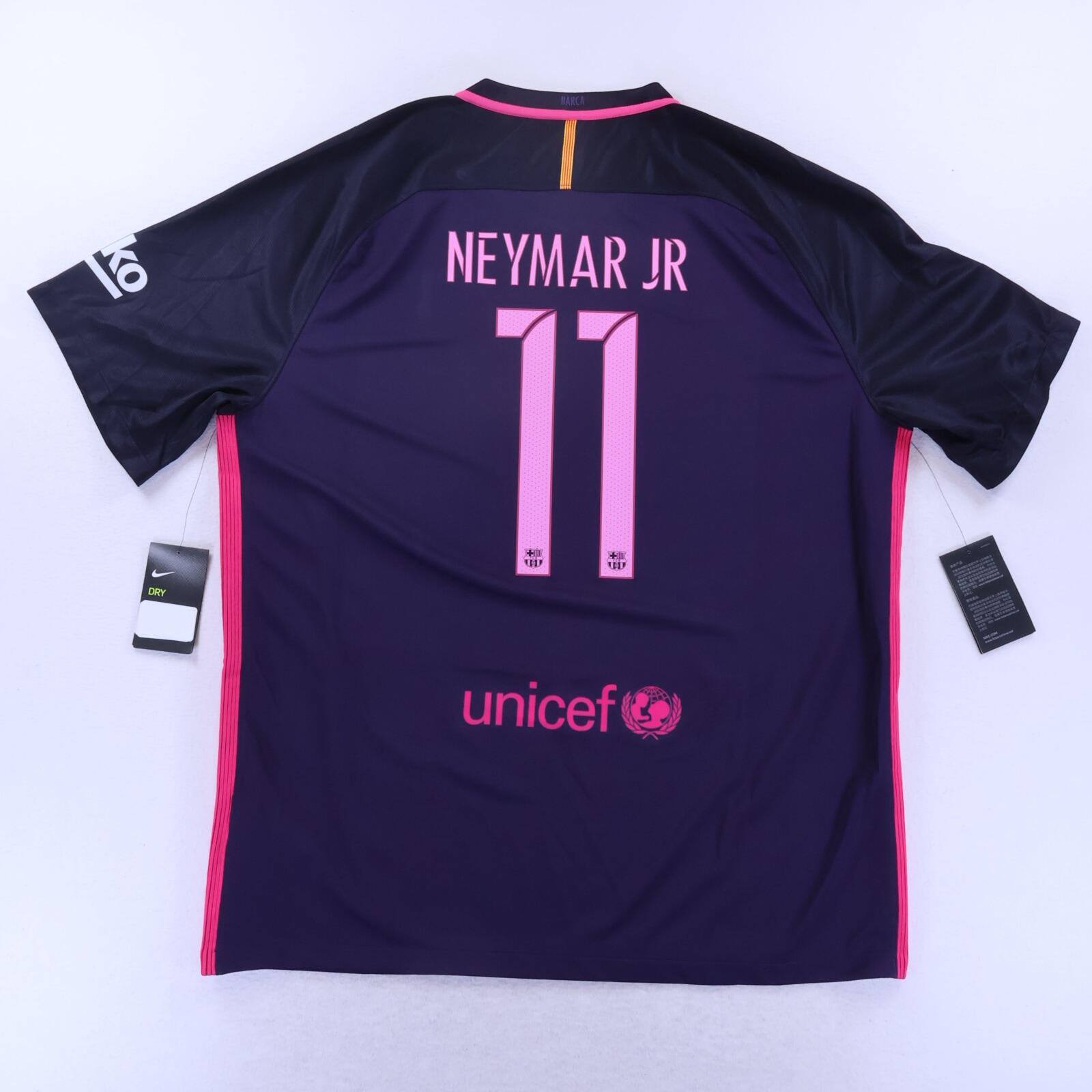 *NWT* Barcelona Neymar Jr #11 2016/17 Away Shirt - 2XL