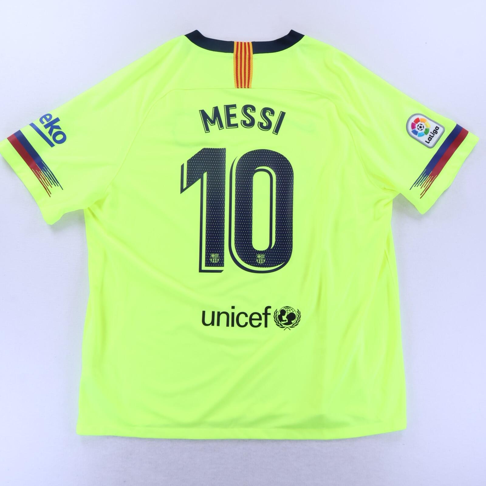 *MINT* Barcelona Messi #10 2018/19 Away Shirt - 2XL