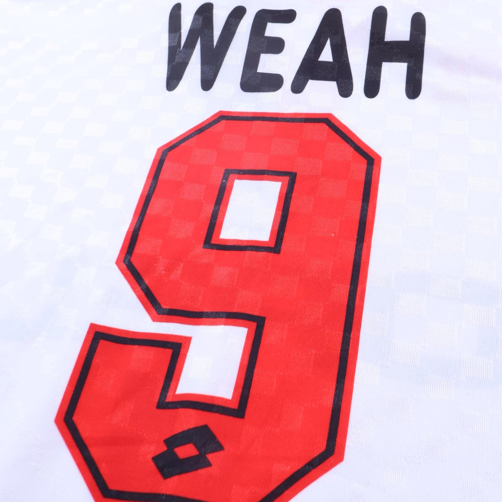 Ac Milan Weah 1996/97 Away Shirt - L