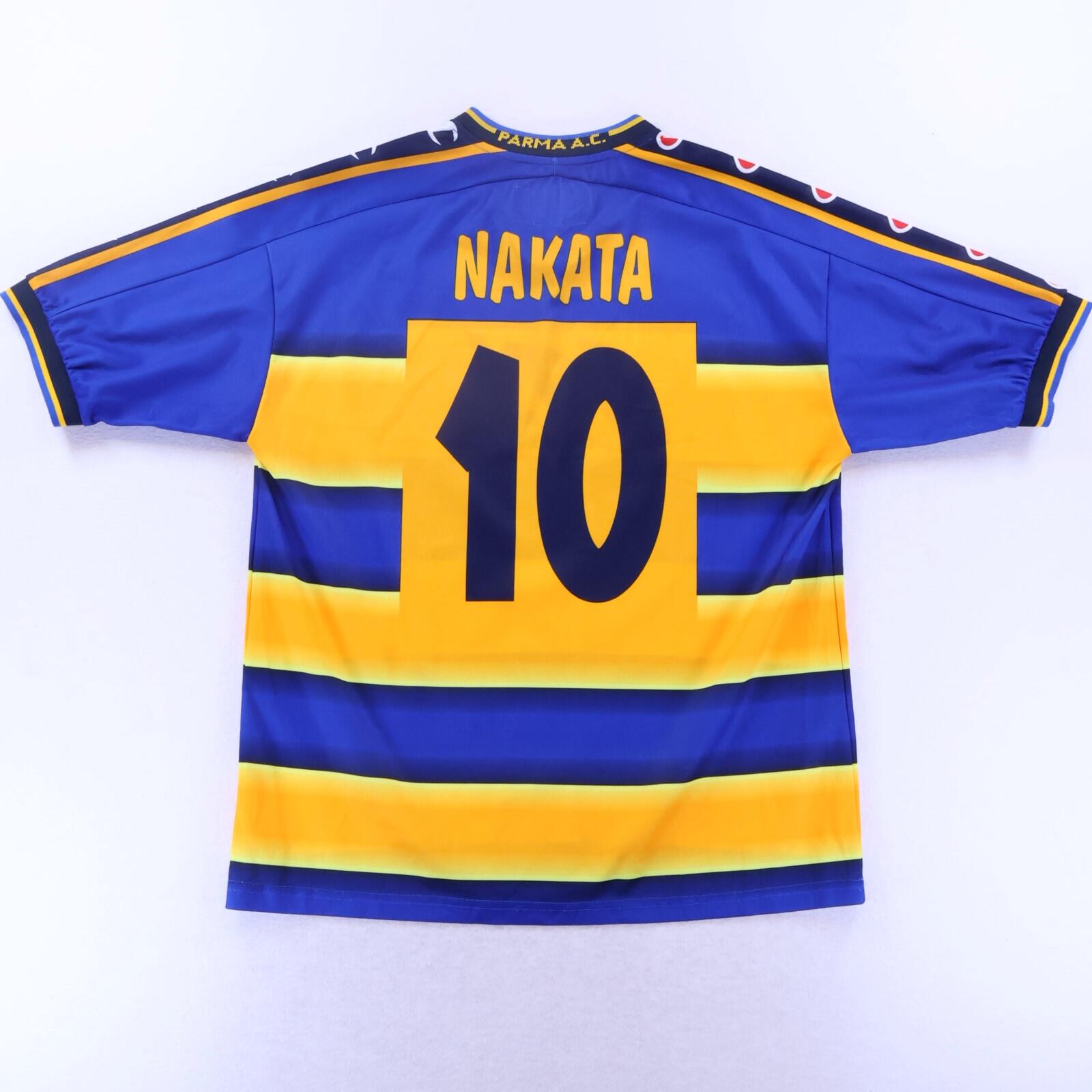 Parma Nakata #10 2001/02 Home Shirt - M