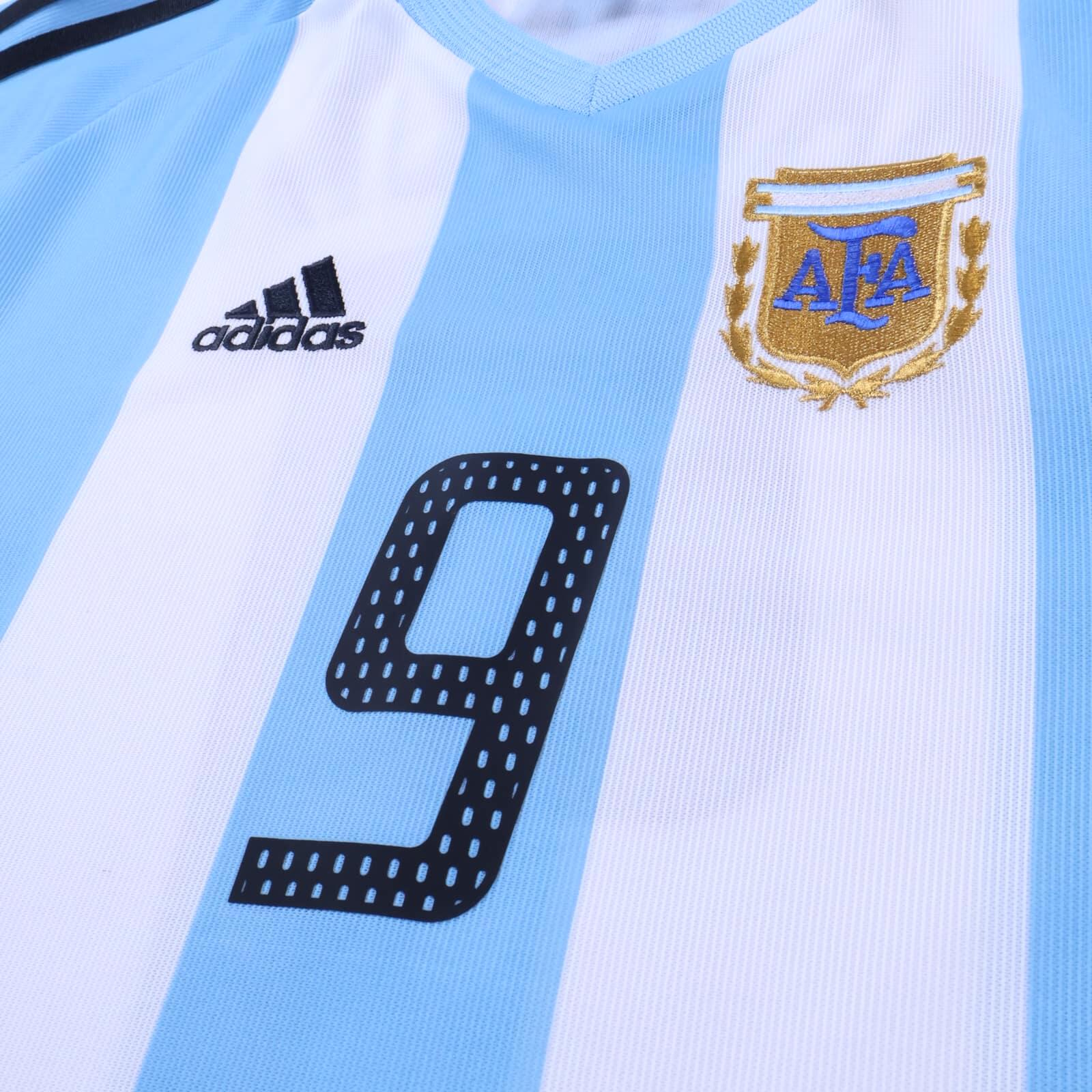 Argentina Batistuta #9 2002 Home Shirt - L