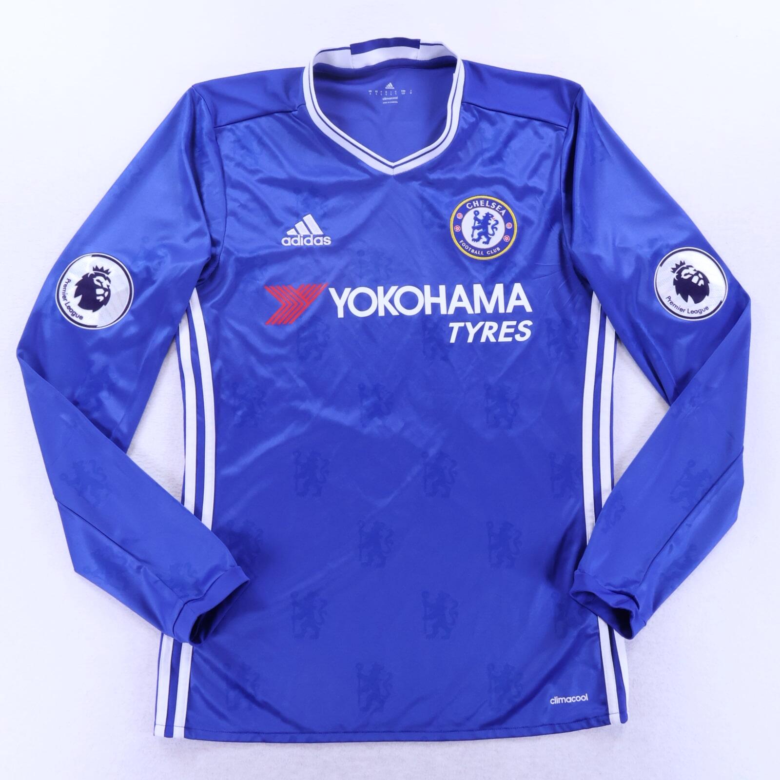 Chelsea Hazard #10 2026/17 Home Shirt - Long Sleeve - S