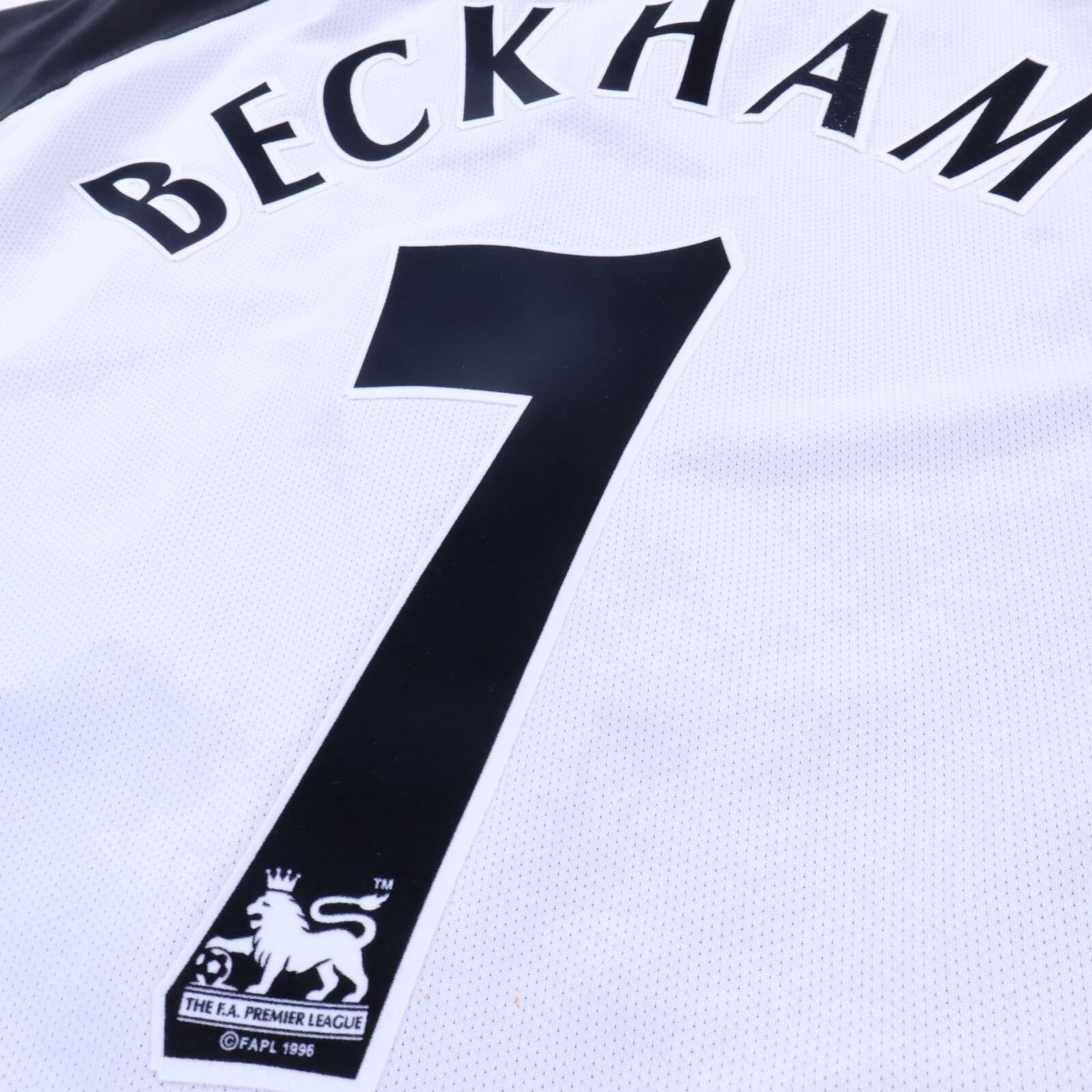 Manchester United Beckham #7 2001/02 Centenary Away Shirt - L
