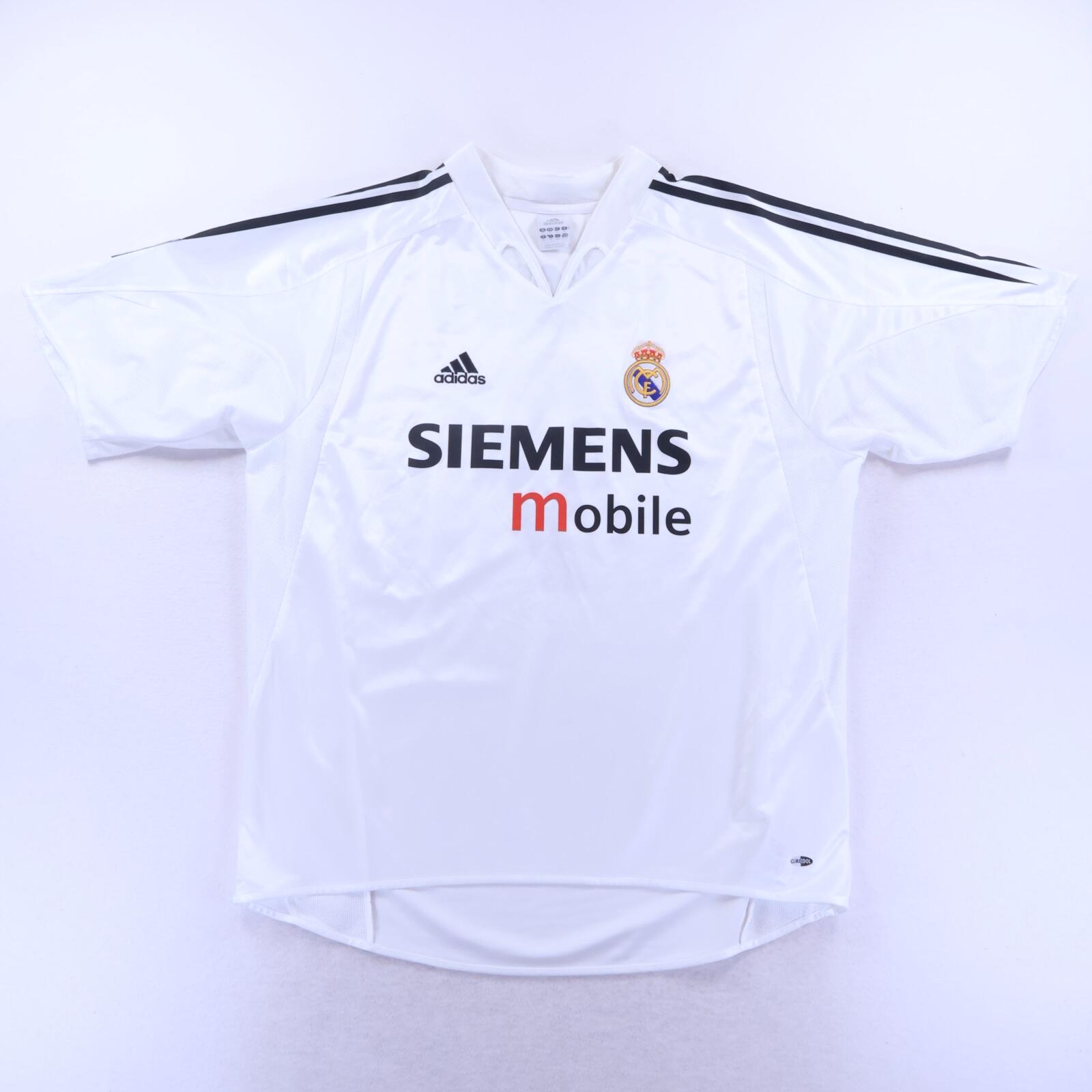 *MINT* Real Madrid Ronaldo #9 2004/05 Home Shirt - XL