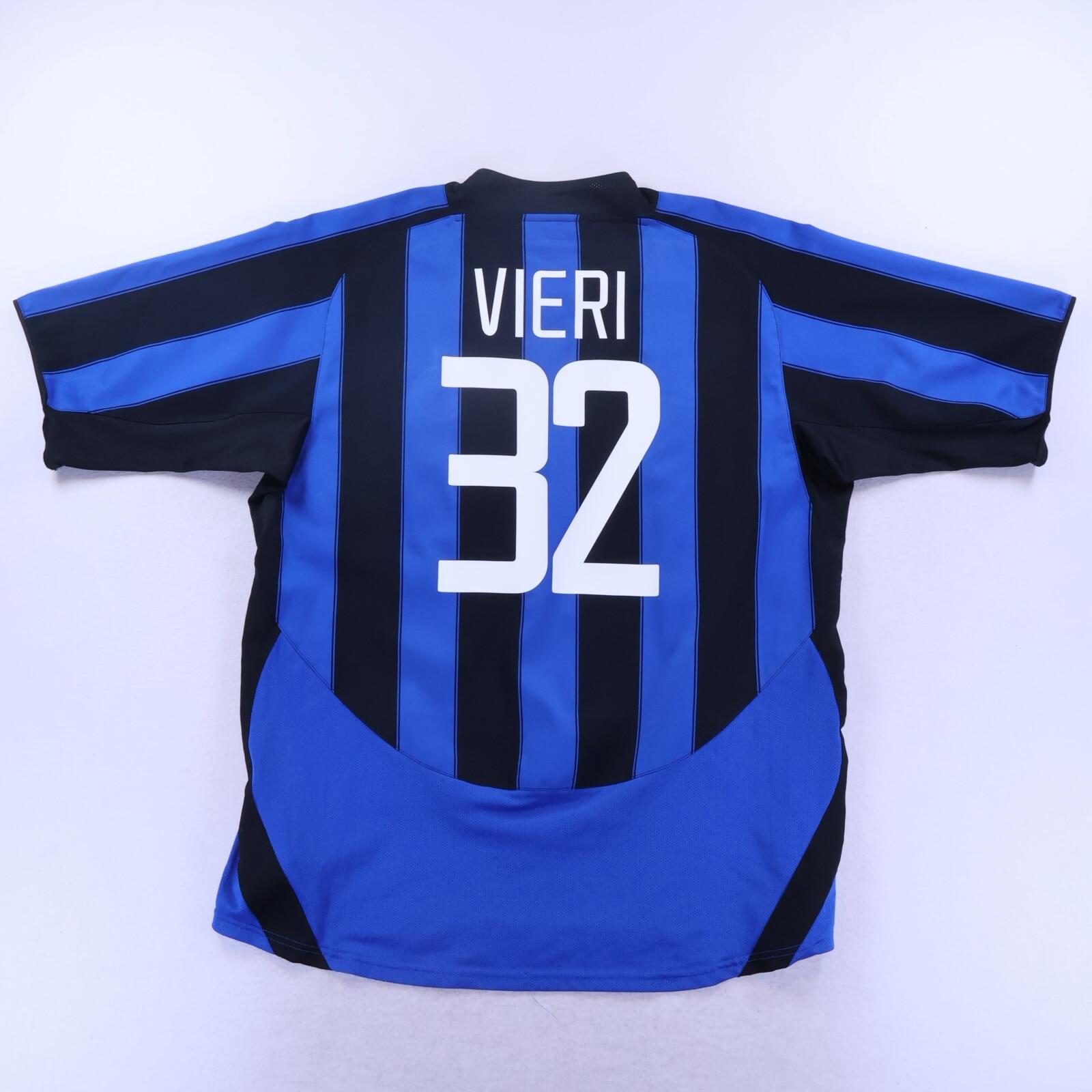Inter Milan Vieri #32 2003/04 Home Shirt - XL