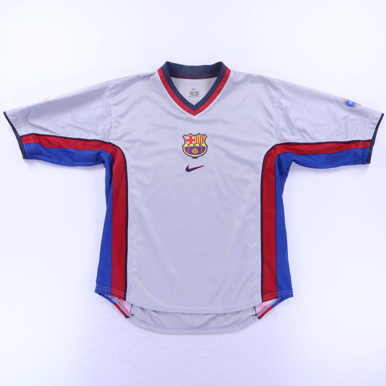 Barcelona Rivaldo #11 1998/01 Away Shirt - L