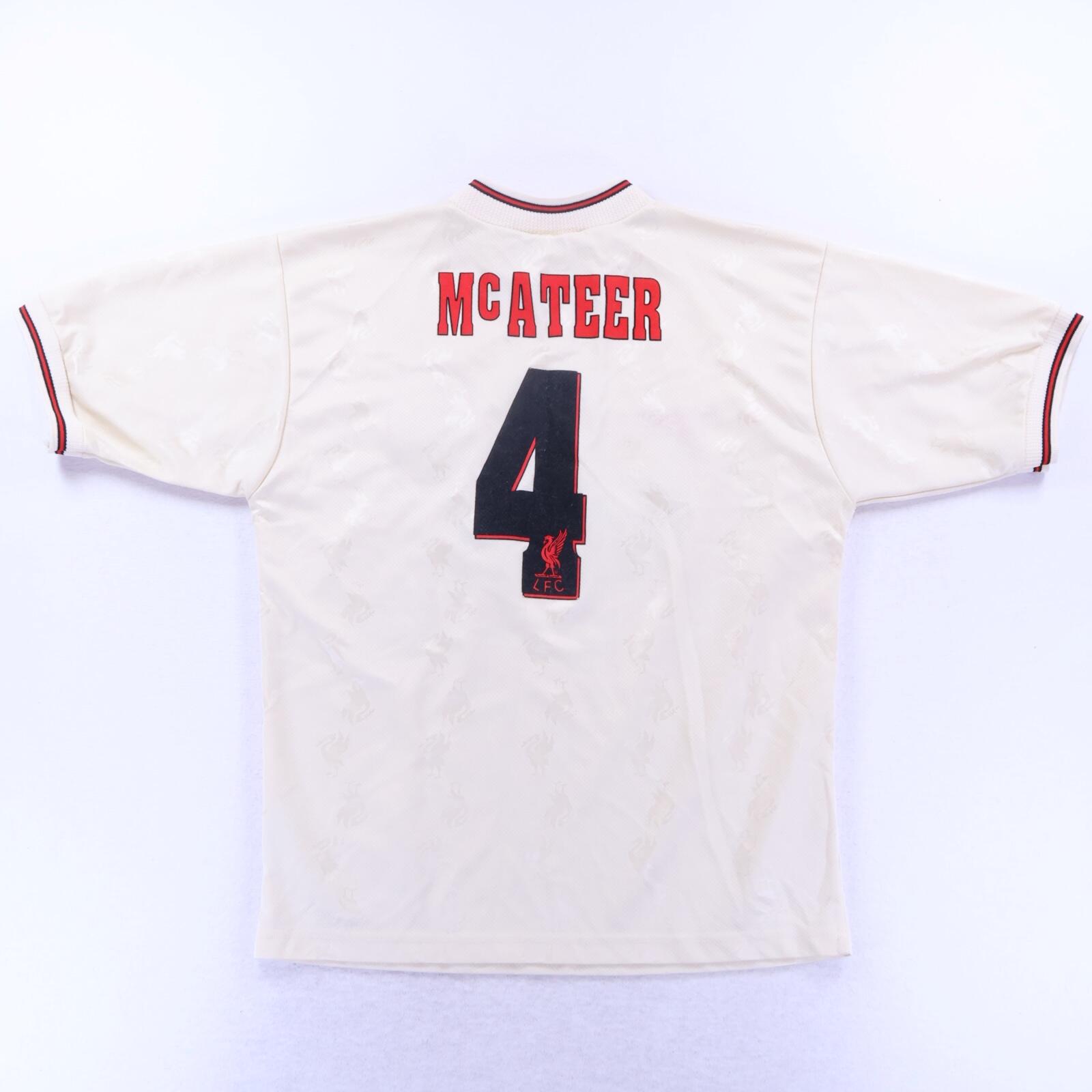 Liverpool F.C Mcateer #4 1996/98 Away Shirt - M